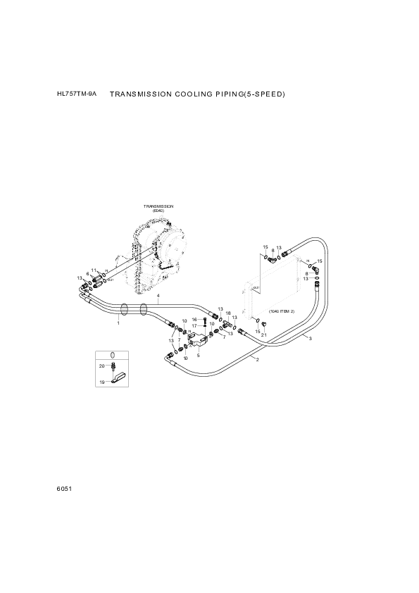 drawing for Hyundai Construction Equipment 007001-0290P - O-RING (figure 1)