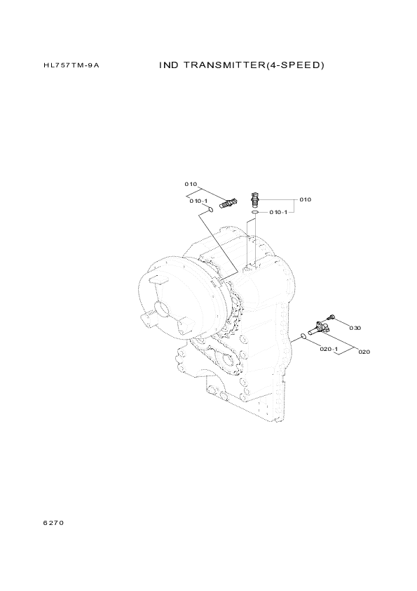 drawing for Hyundai Construction Equipment ZGAQ-01891 - TRANSMITTER-INDICATOR (figure 2)