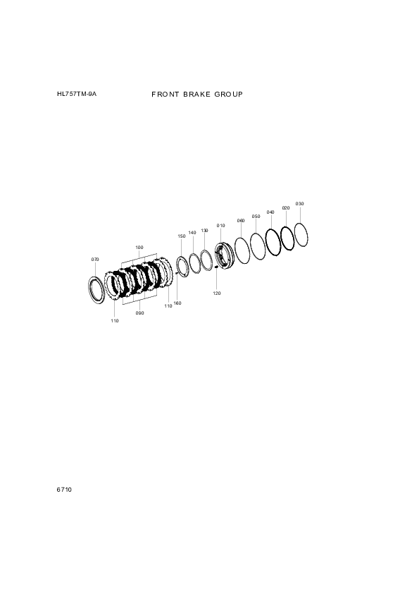 drawing for Hyundai Construction Equipment ZGAQ-02506 - RING-U (figure 1)