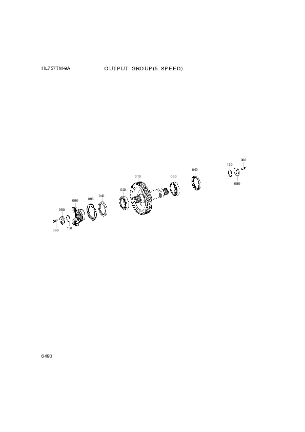 drawing for Hyundai Construction Equipment 4620303247 - WASHER (figure 1)