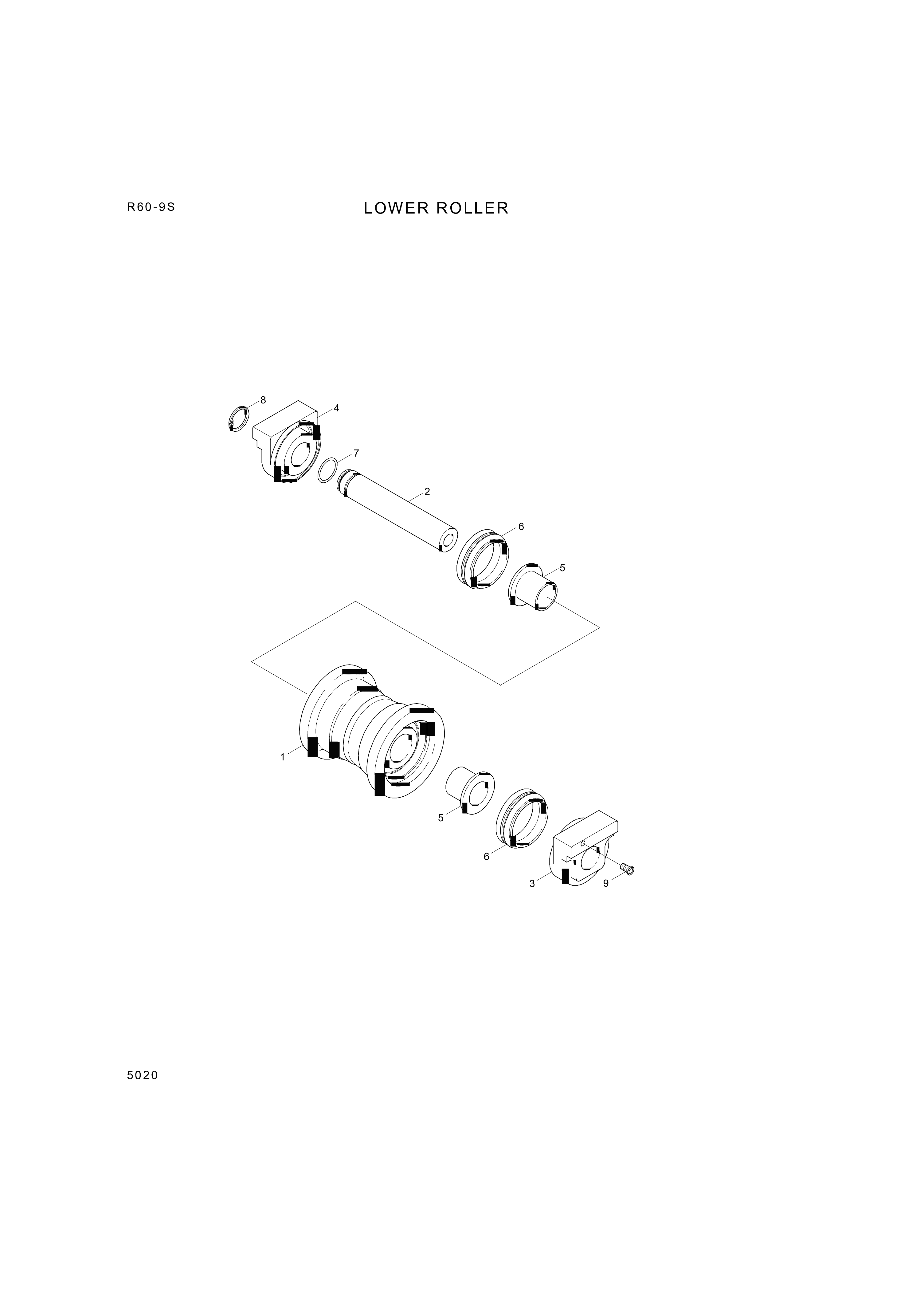 drawing for Hyundai Construction Equipment Y171-018004 - O-RING (figure 2)