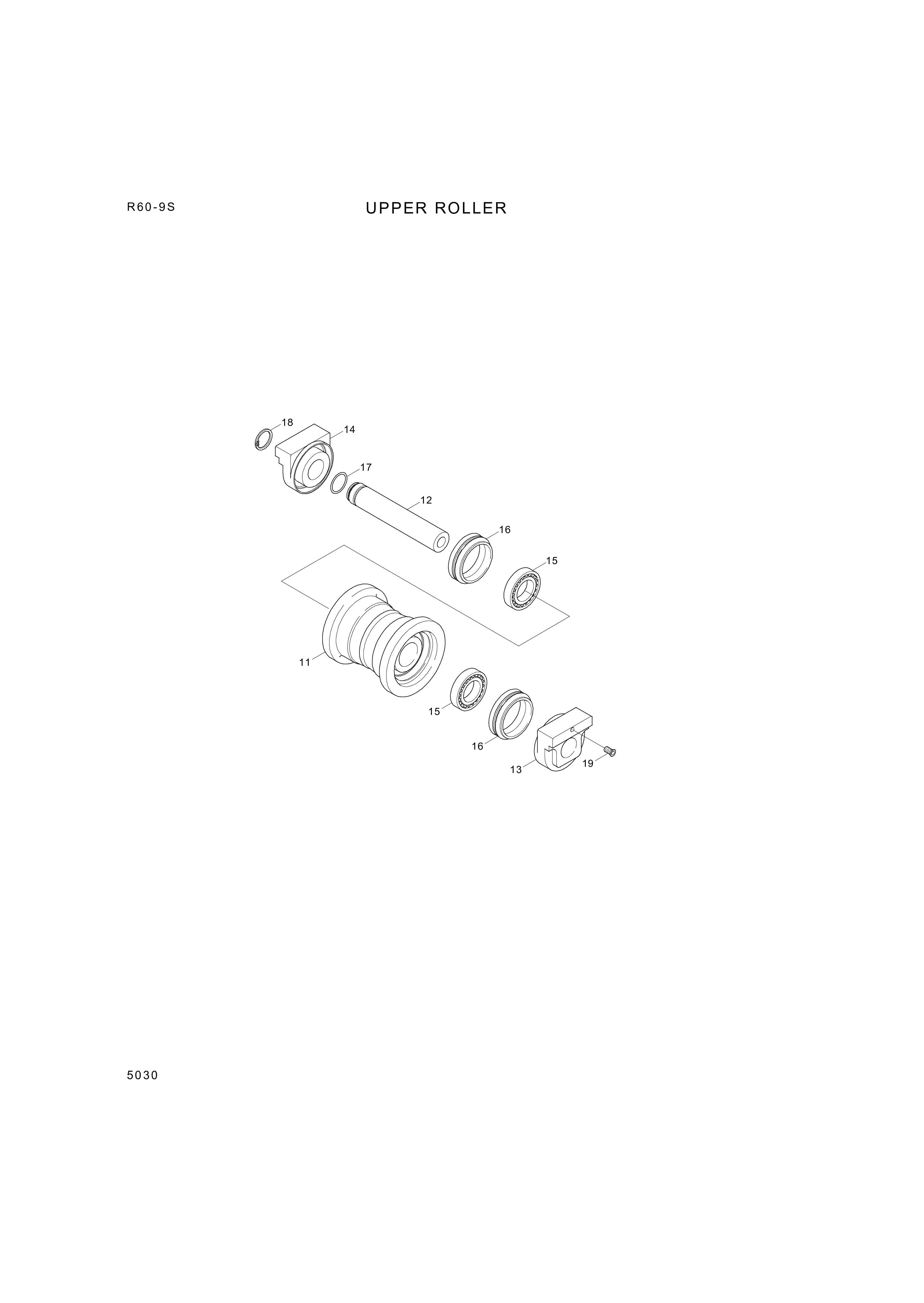 drawing for Hyundai Construction Equipment Y171-018004 - O-RING (figure 3)