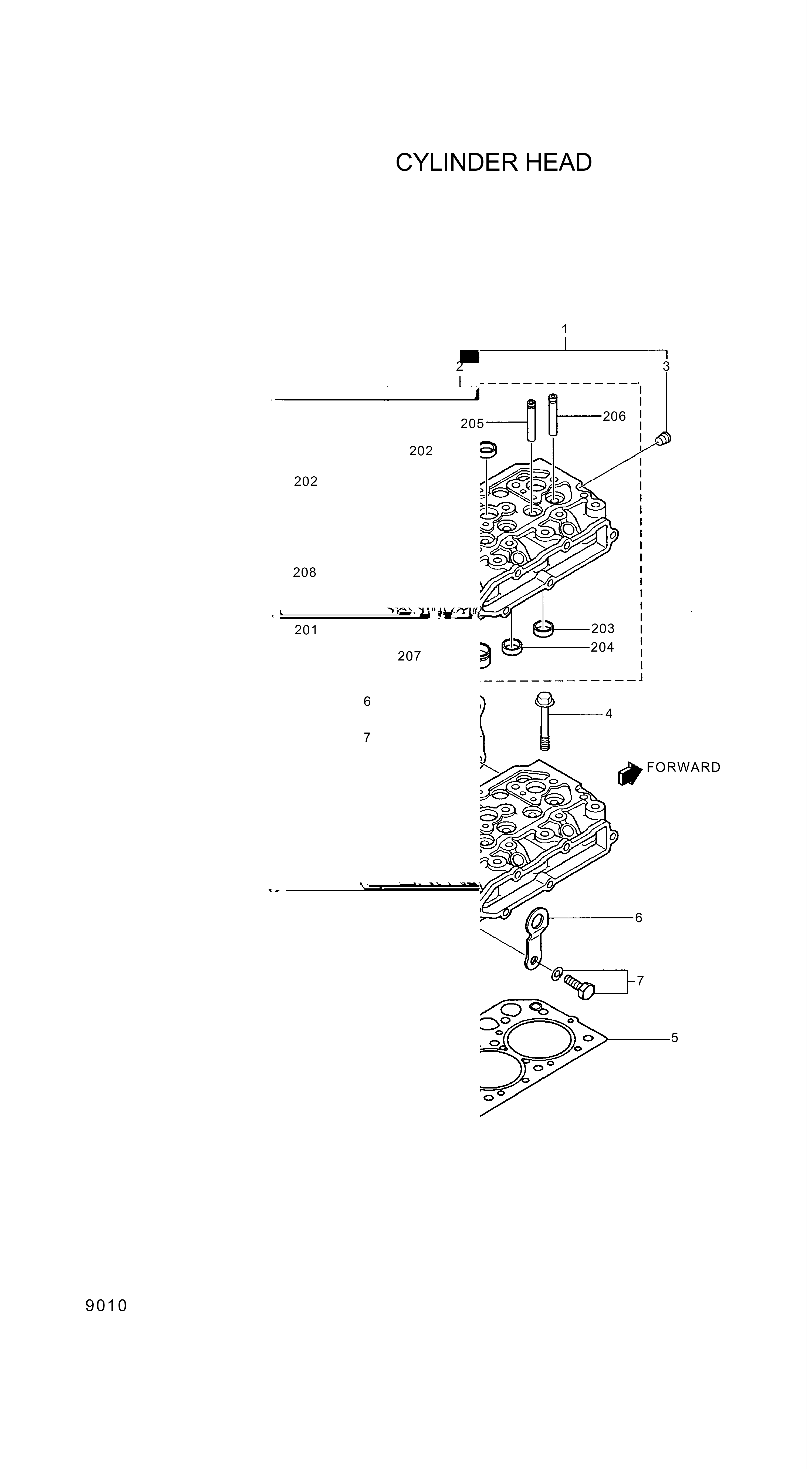 drawing for Hyundai Construction Equipment MS661140 - PLUG-TAPPER (figure 1)