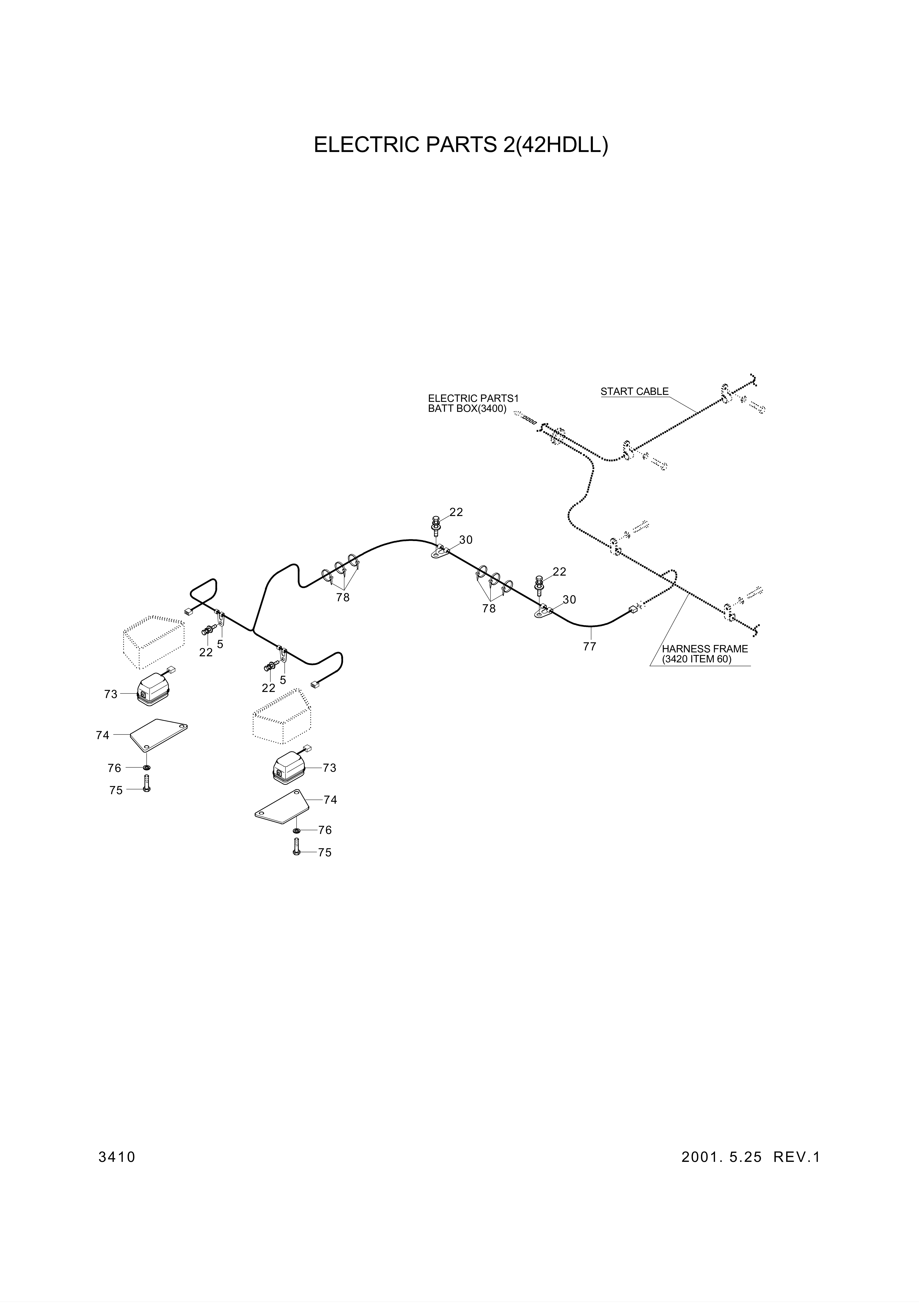 drawing for Hyundai Construction Equipment S593-000902 - CLAMP-TUBE (figure 4)