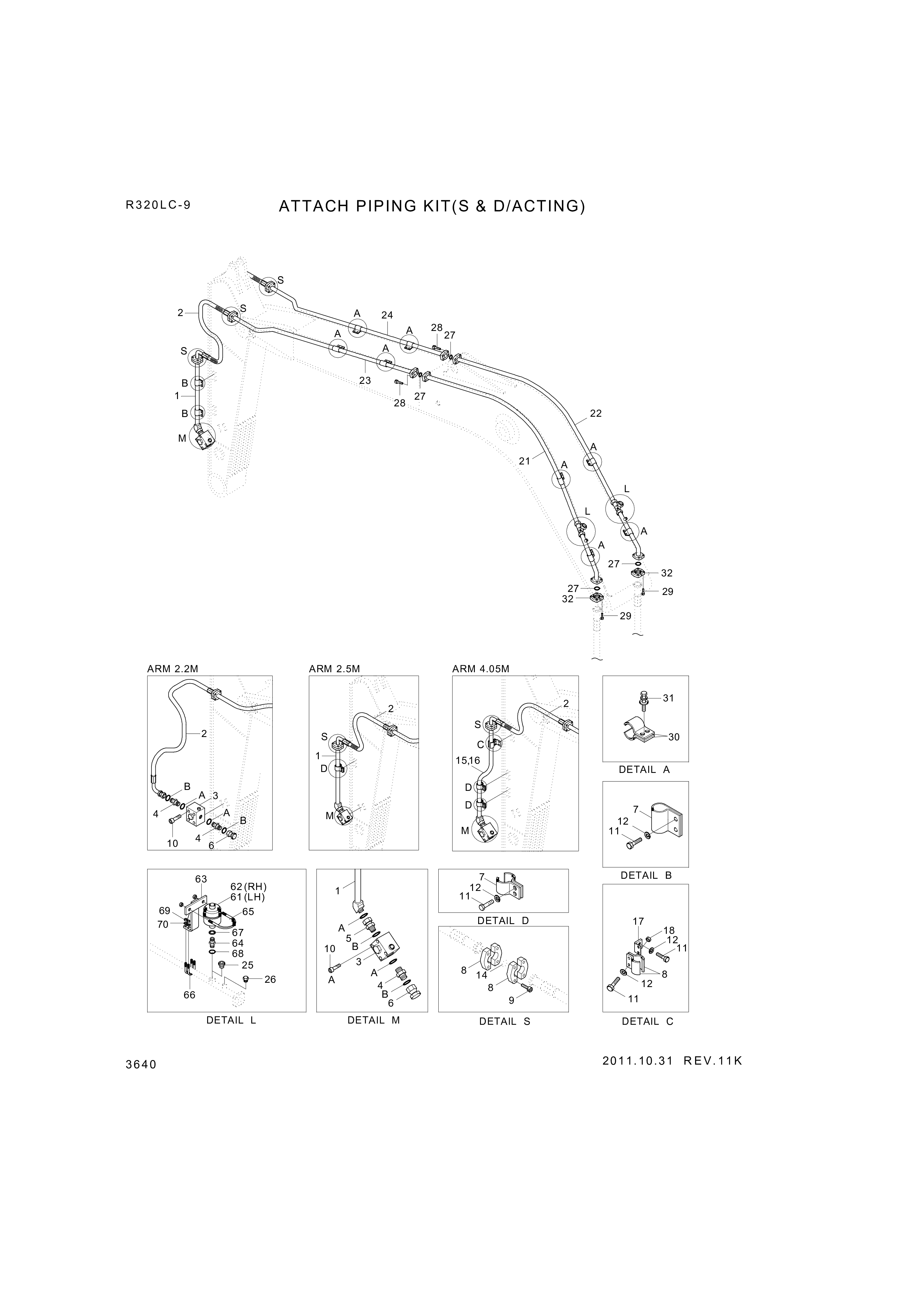 drawing for Hyundai Construction Equipment S173-200106 - FLANGE-SPLIT (figure 2)