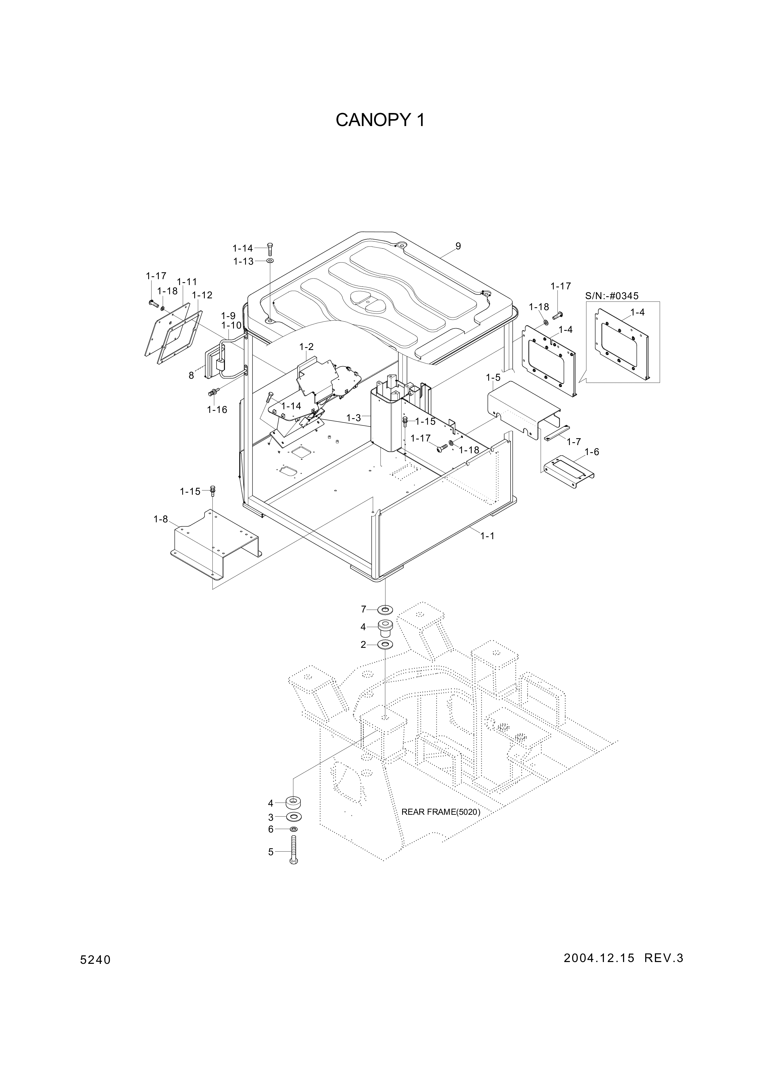 drawing for Hyundai Construction Equipment S161-080206 - BOLT (figure 2)