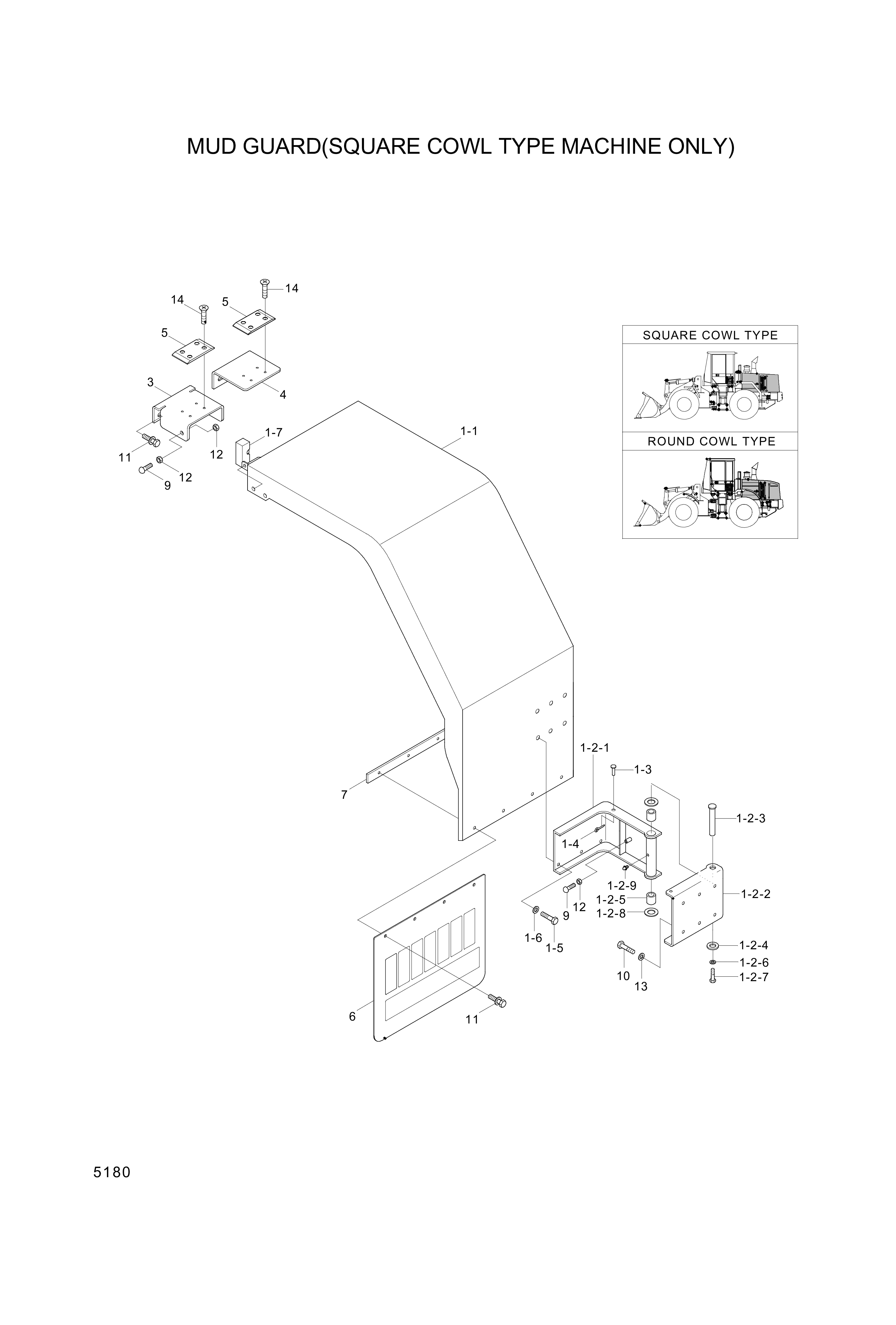 drawing for Hyundai Construction Equipment S141-060152 - SCREW (figure 4)