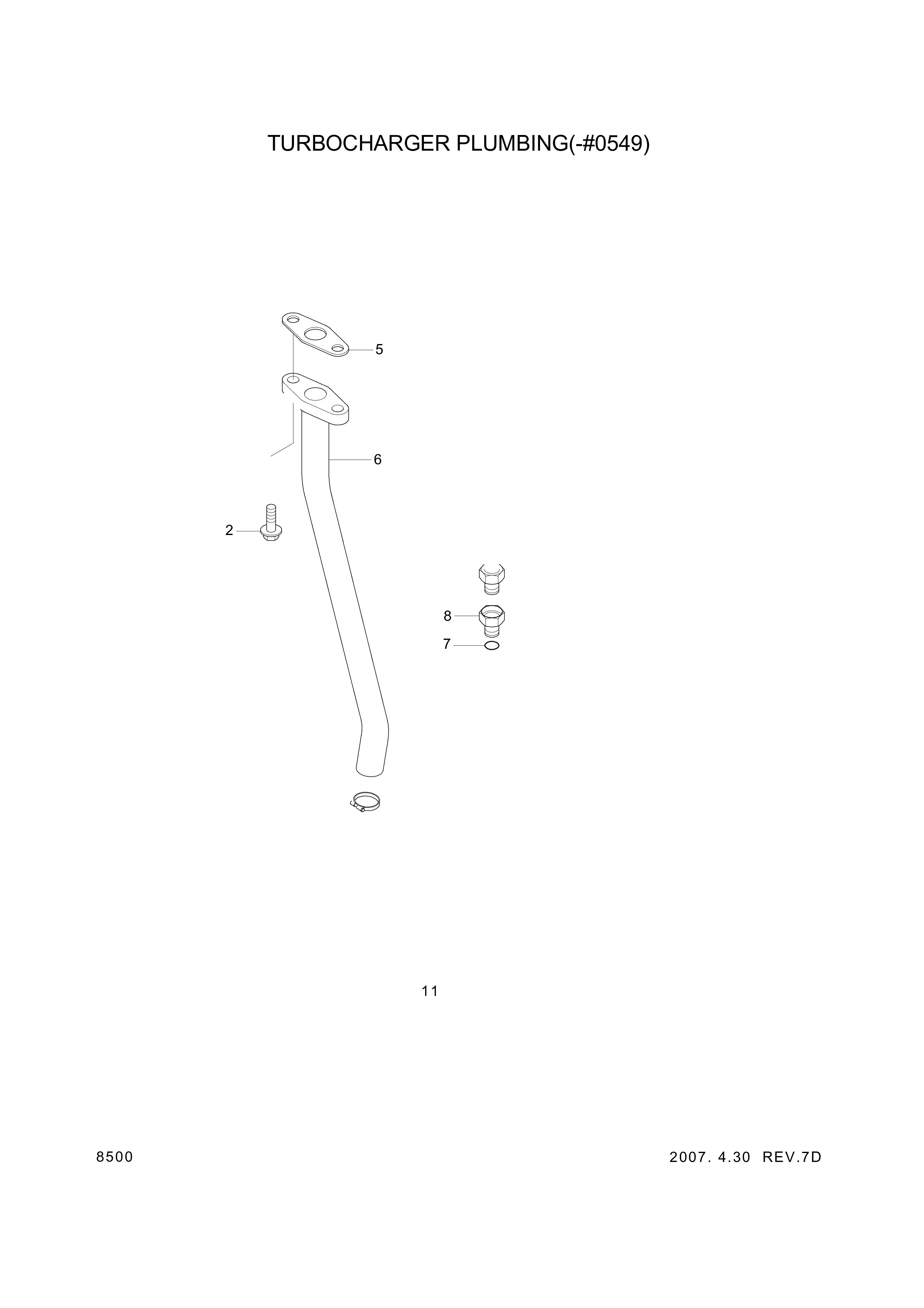 drawing for Hyundai Construction Equipment YUBP-06090 - GASKET (figure 3)