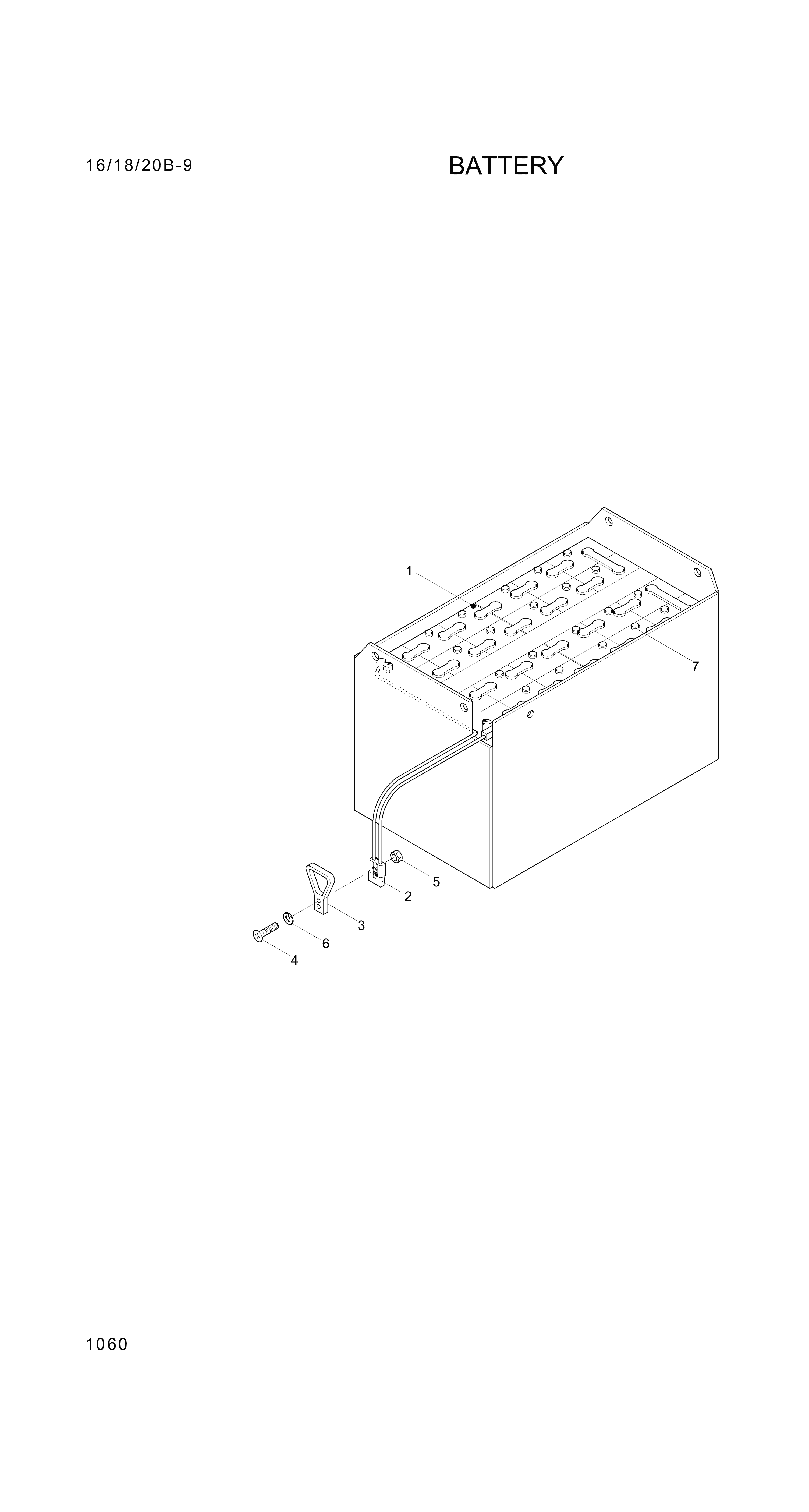 drawing for Hyundai Construction Equipment 995G3 - Handle (figure 2)