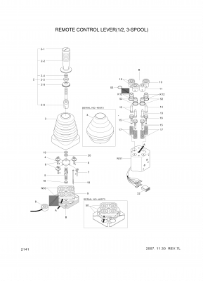 drawing for Hyundai Construction Equipment P9466000261 - BUTTON COVER (figure 1)