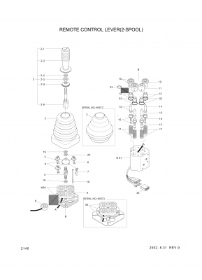 drawing for Hyundai Construction Equipment P9466000261 - BUTTON COVER (figure 2)