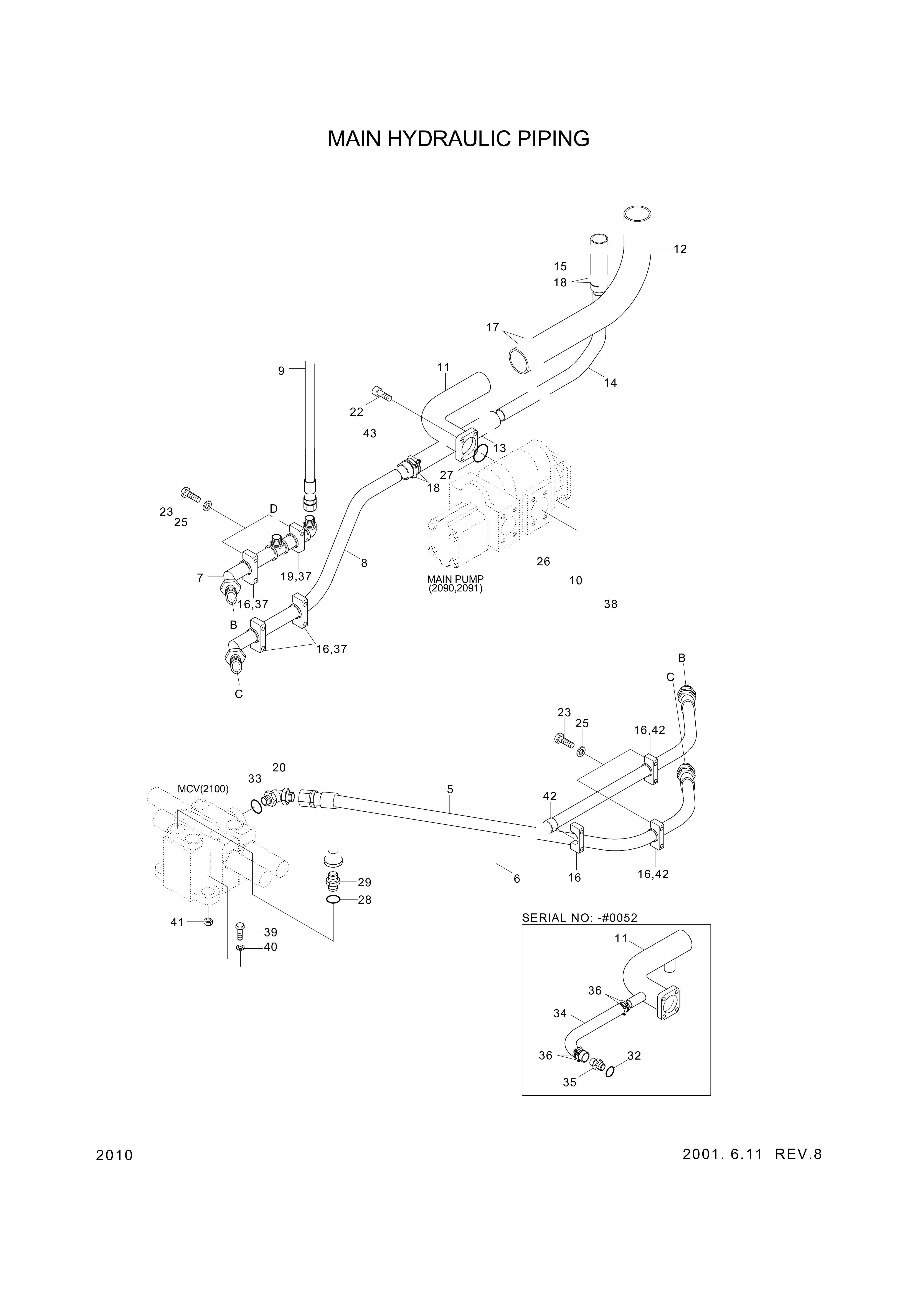 Technical drawing of Hyundai Construction Equipment 34L3-01160 BOLT-SOCKETUNIF with dimensions and layout