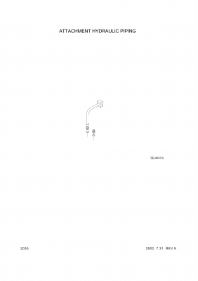 drawing for Hyundai Construction Equipment 160-31 - BOLT (figure 2)