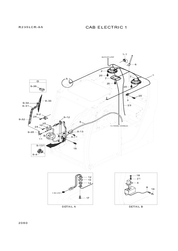 drawing for Hyundai Construction Equipment 24L3-41500 - VALVE-WIPER (figure 5)