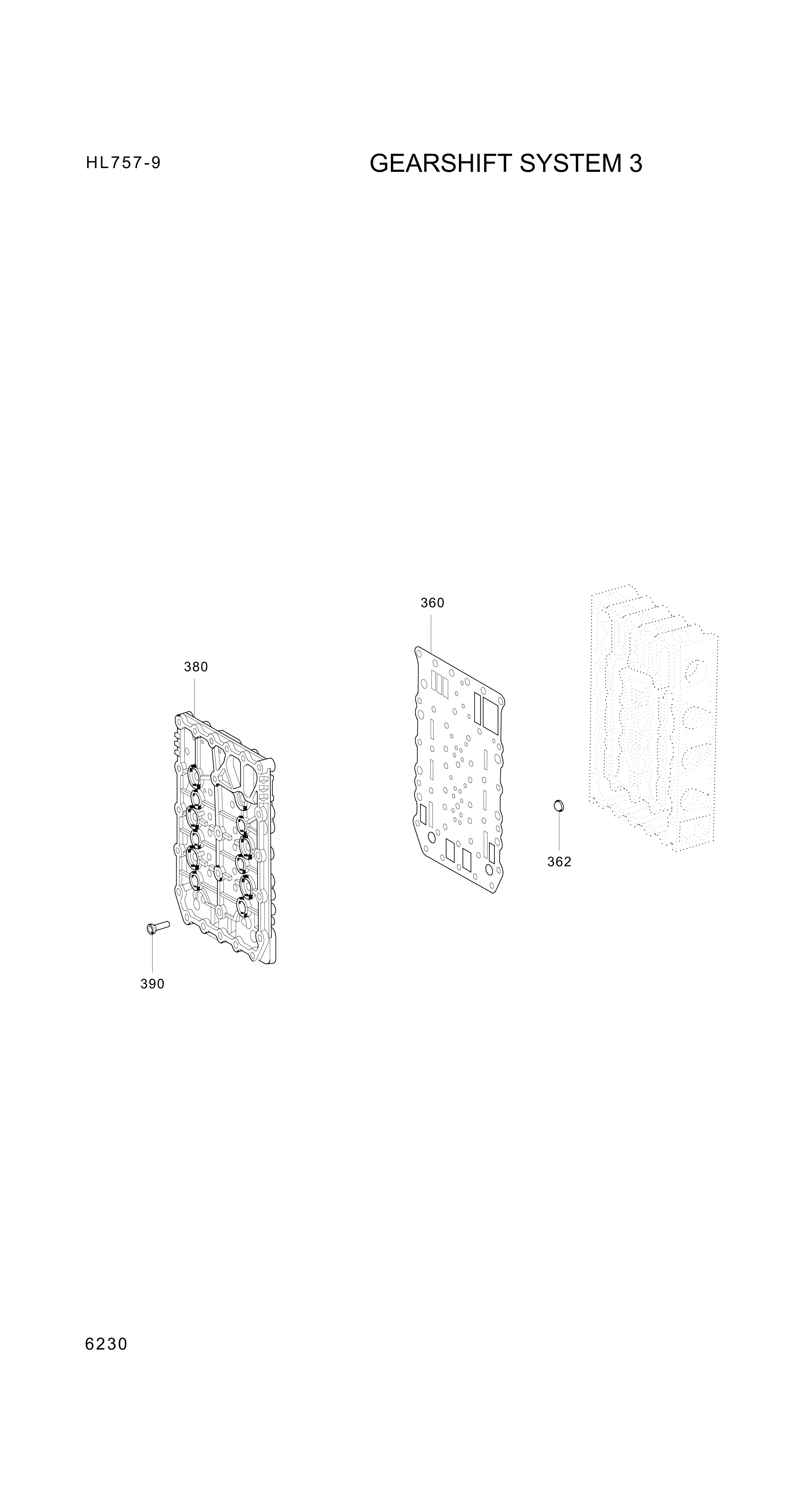 drawing for Hyundai Construction Equipment ZGAQ-00640 - PLATE-DUCT (figure 3)