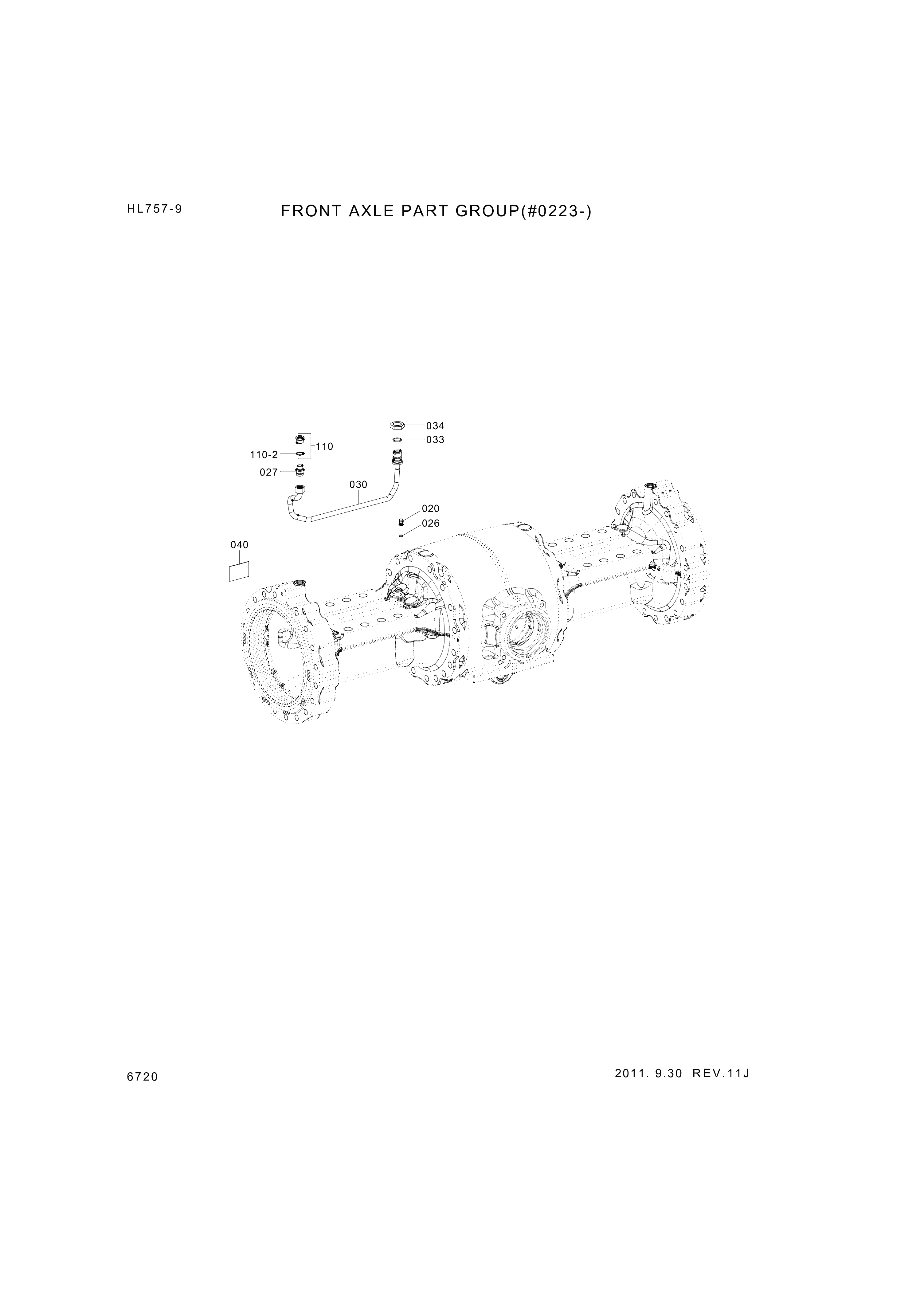 drawing for Hyundai Construction Equipment 0634-801-015 - SEAL RING (figure 3)