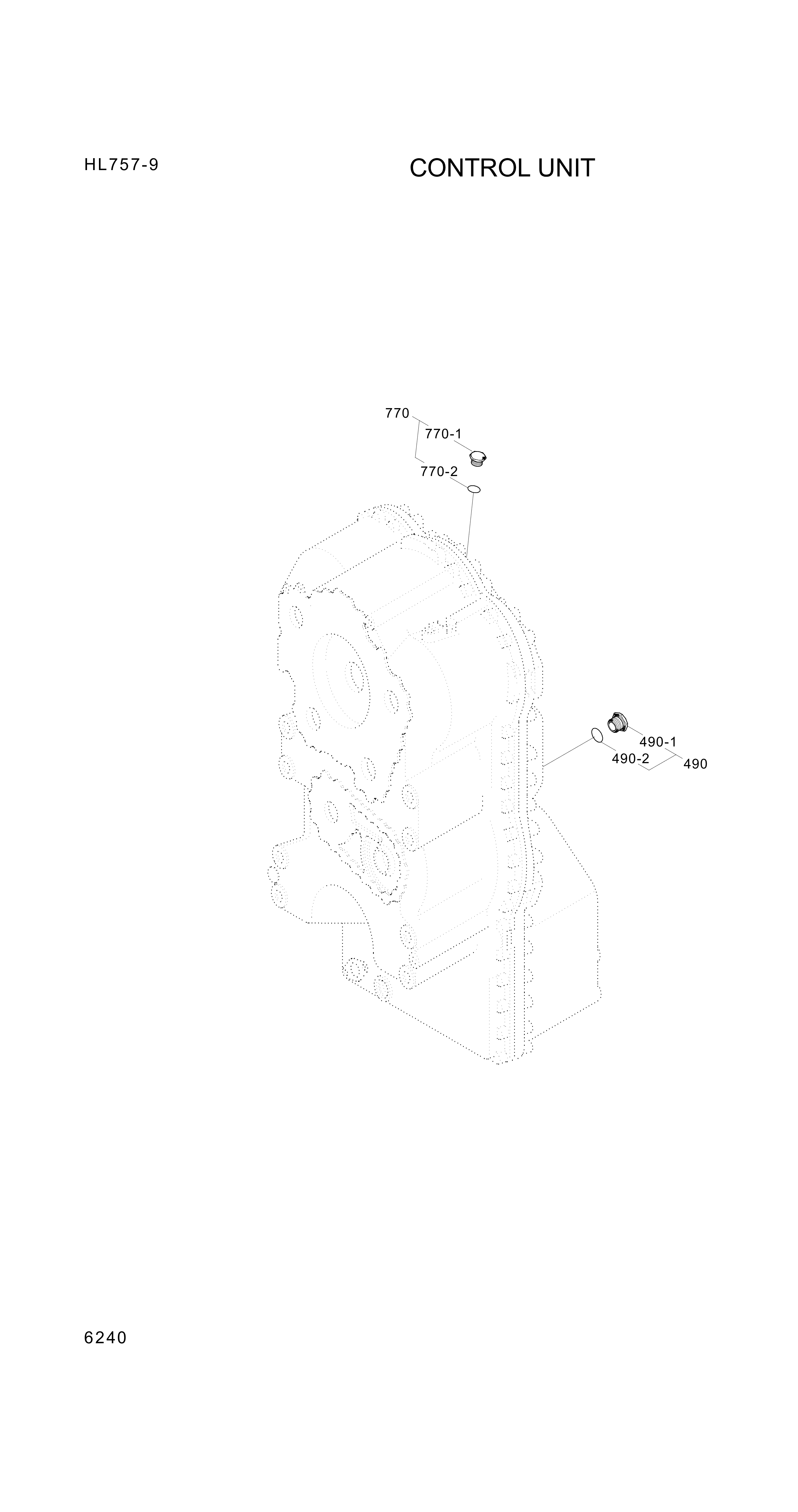 drawing for Hyundai Construction Equipment 0636302067 - PLUG-SCREW (figure 3)