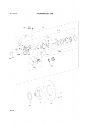 drawing for Hyundai Construction Equipment 4657309004 - FLANGE (figure 3)