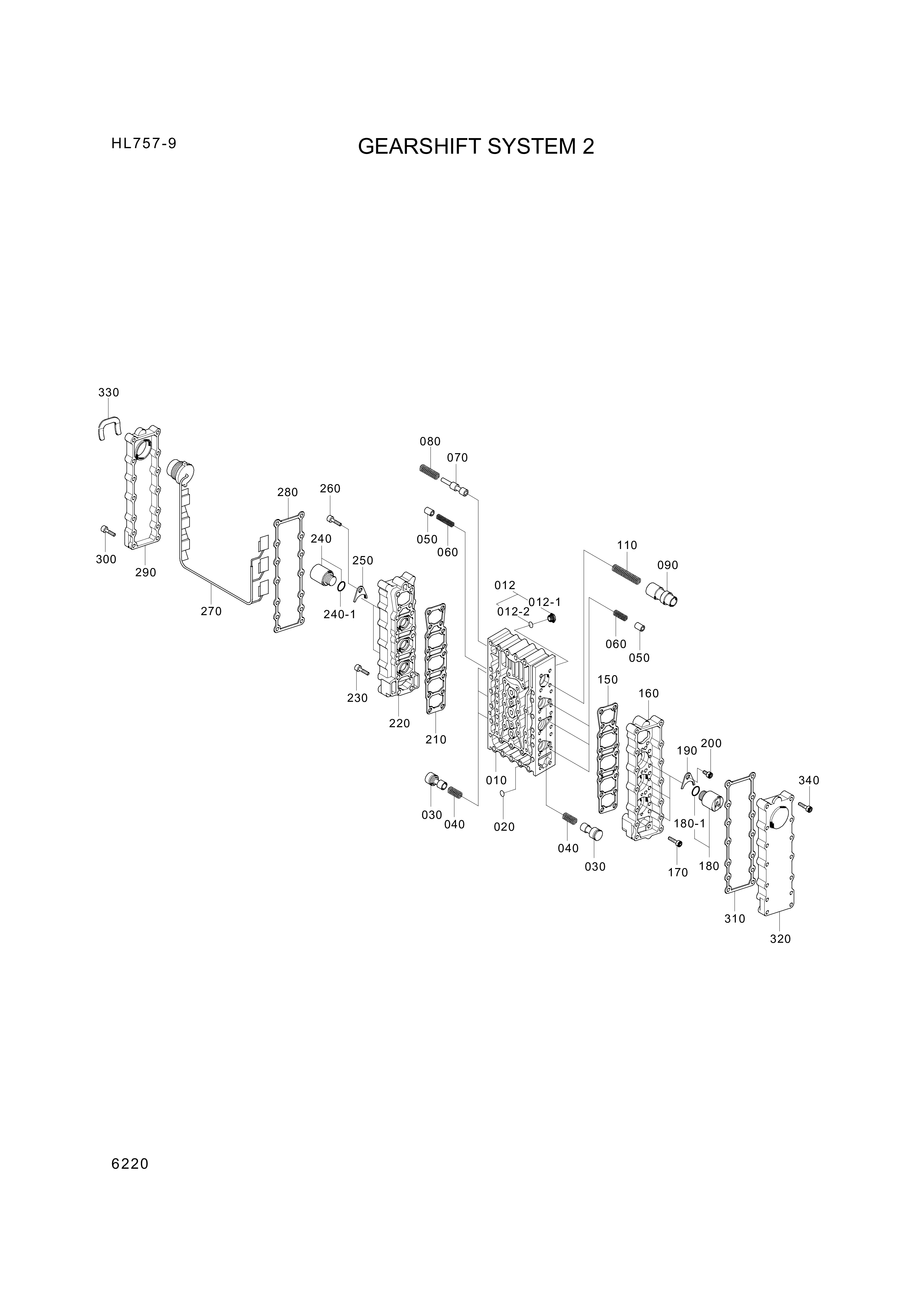 drawing for Hyundai Construction Equipment 4656-306-170 - Block-Valve (figure 2)