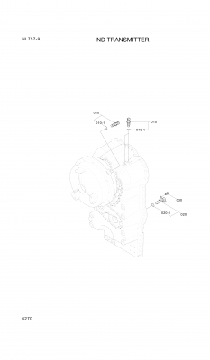 drawing for Hyundai Construction Equipment 0501-317-949 - Transmitter-Speed (figure 3)