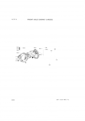 drawing for Hyundai Construction Equipment ZGAQ-02470 - RING-PISTON (figure 1)