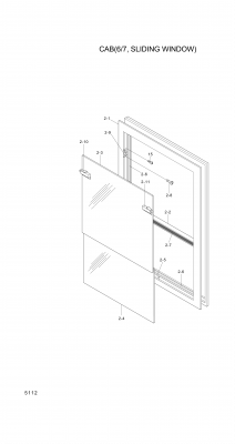 drawing for Hyundai Construction Equipment S141-030082 - BOLT-FLAT (figure 2)