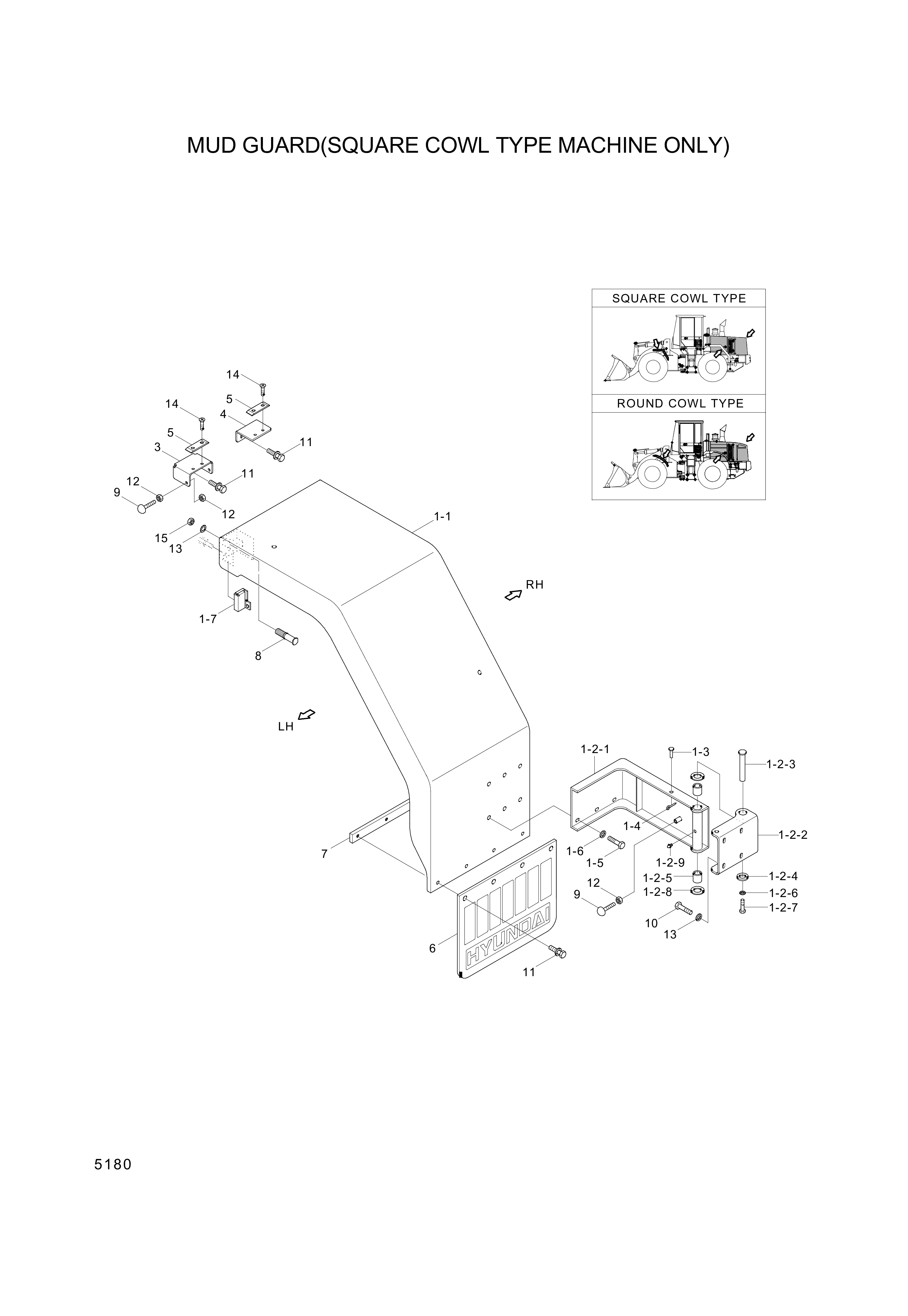 drawing for Hyundai Construction Equipment S275-160002 - NUT-SELF (figure 2)