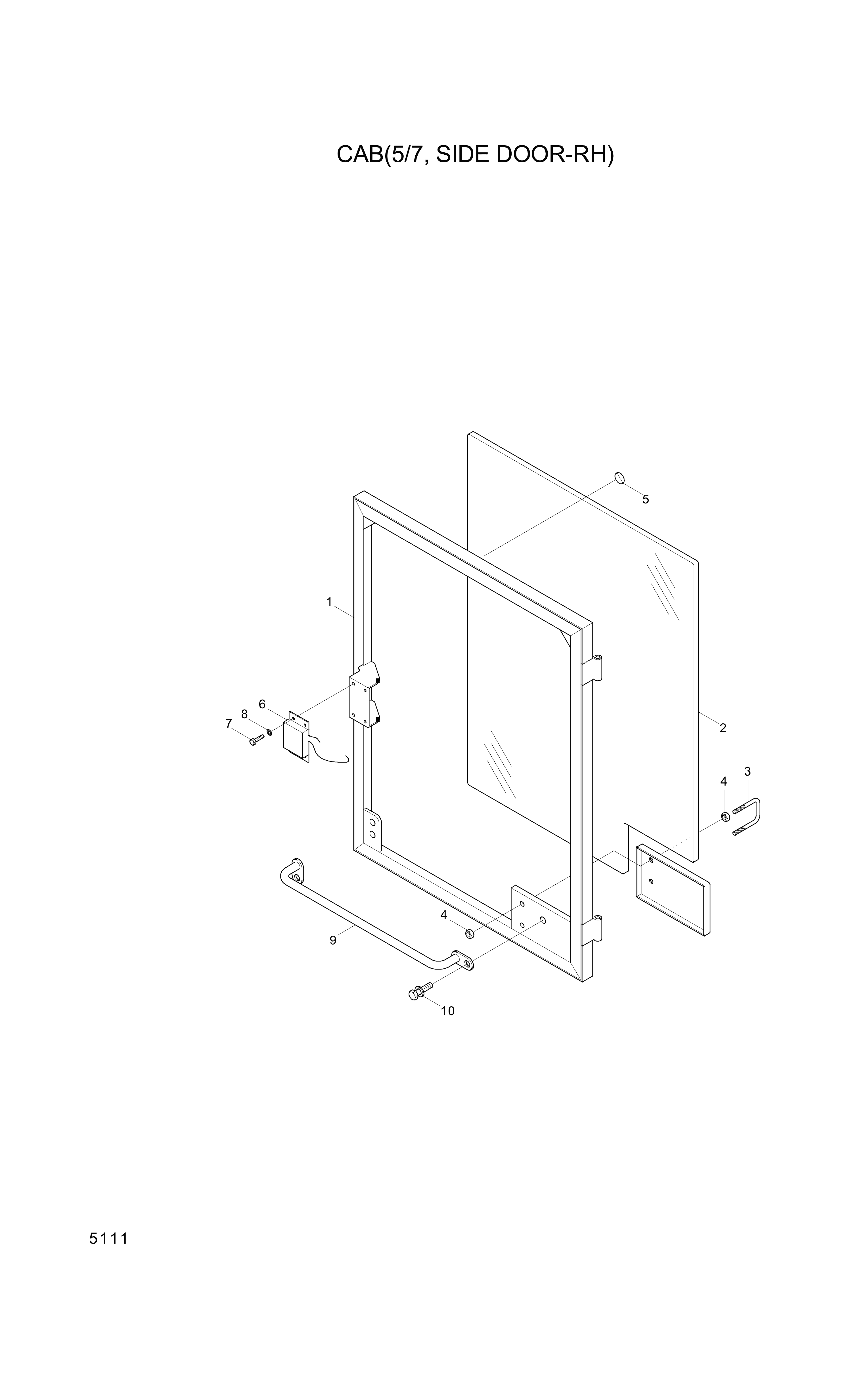 drawing for Hyundai Construction Equipment S175-050202 - BOLT-HEX,RD HD (figure 2)