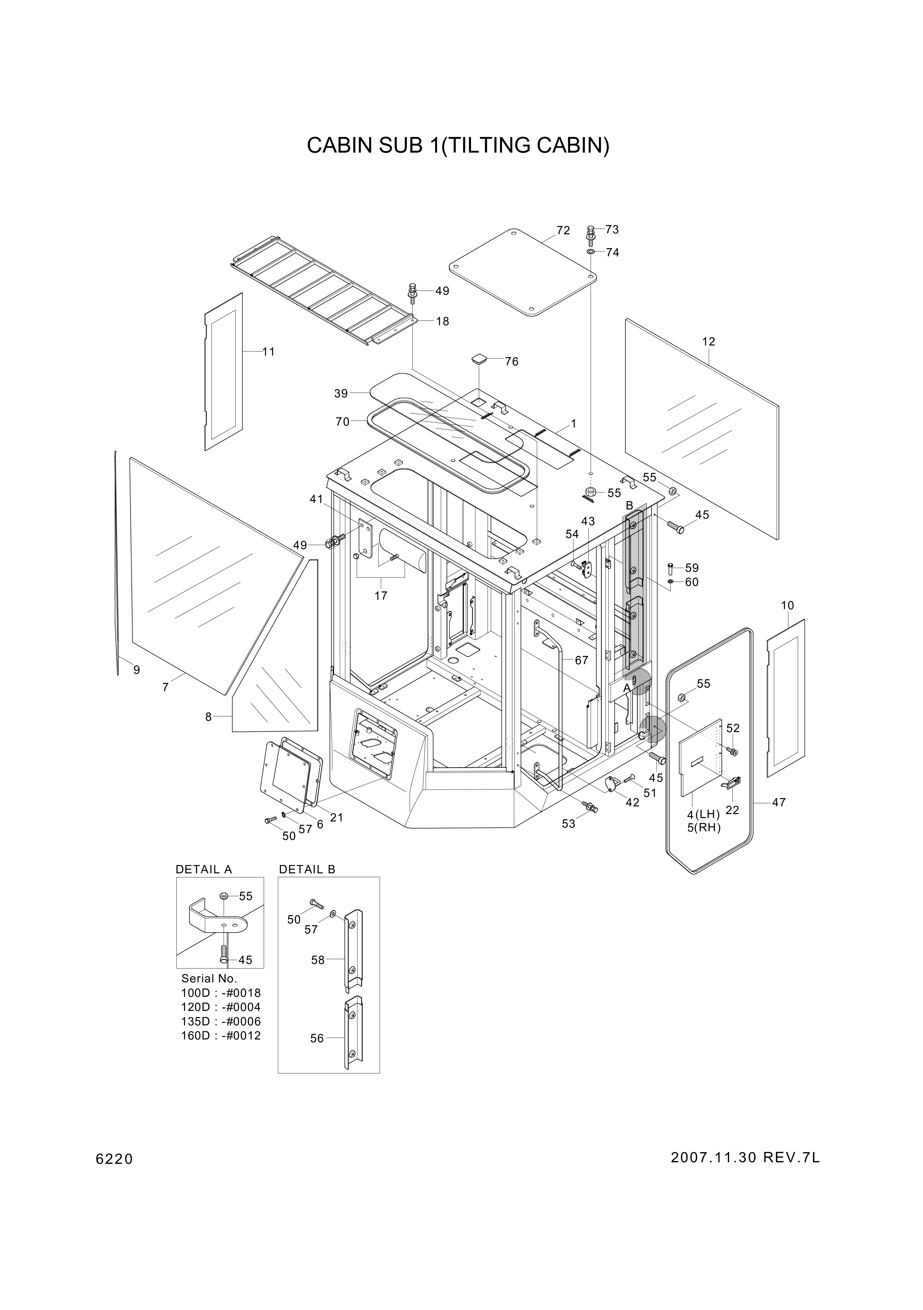 drawing for Hyundai Construction Equipment S145-080166 - BOLT-FLAT (figure 4)