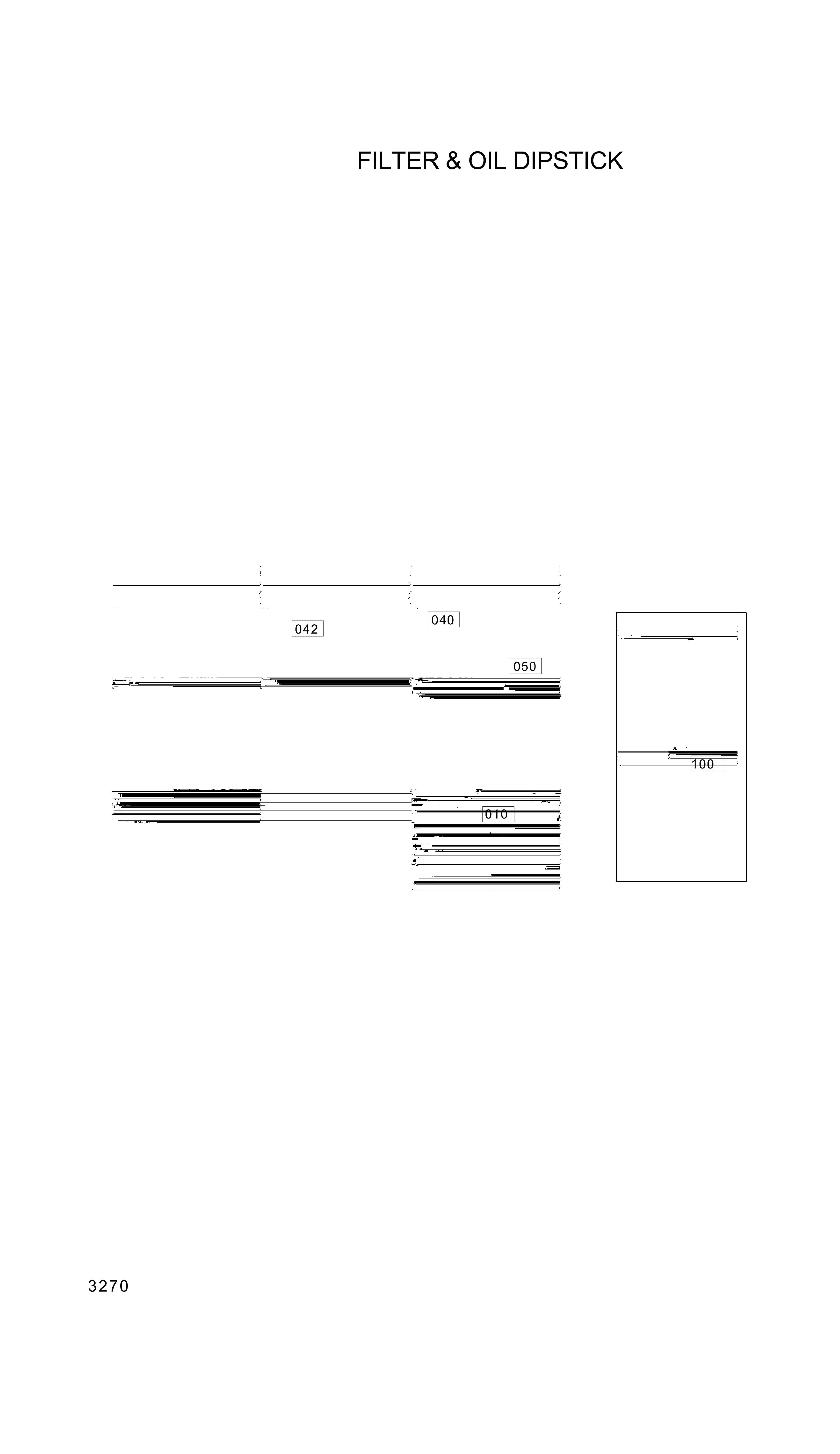 drawing for Hyundai Construction Equipment ZGAQ-01470 - DIPSTICK ASSY (figure 1)