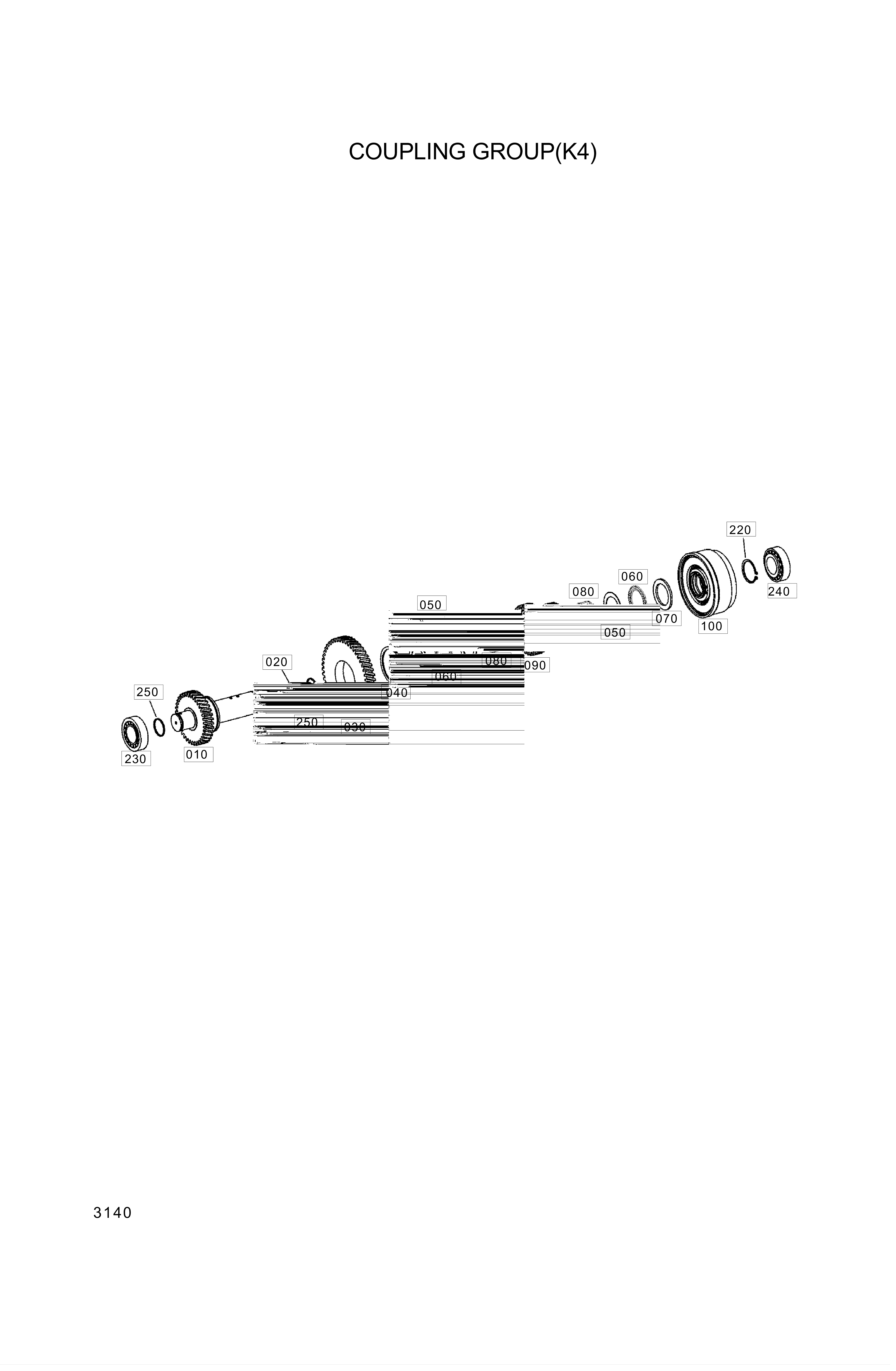 drawing for Hyundai Construction Equipment ZGAQ-01812 - CAGE-NEEDLE (figure 2)