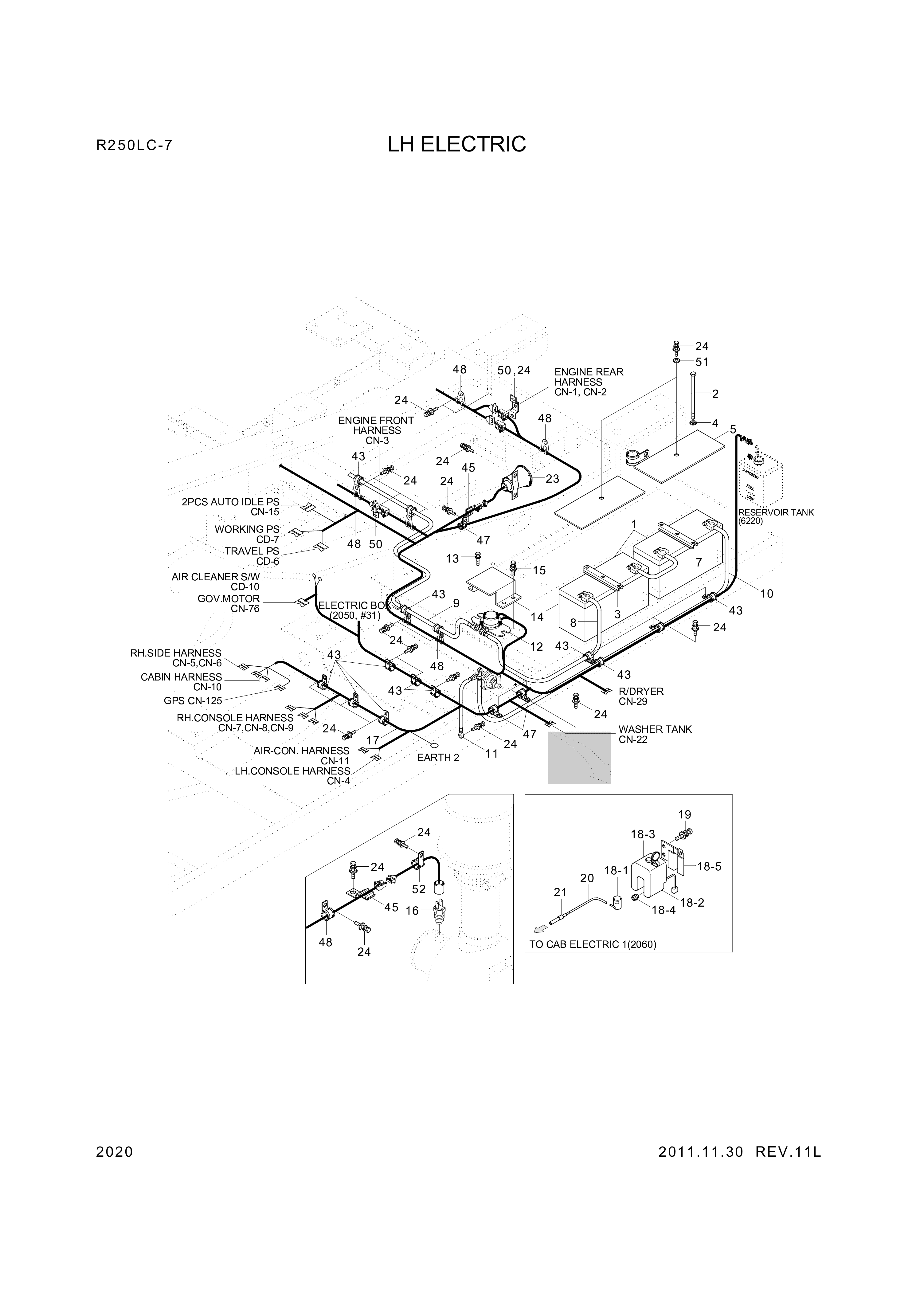 drawing for Hyundai Construction Equipment S554-054300 - CLAMP-BAND (figure 5)