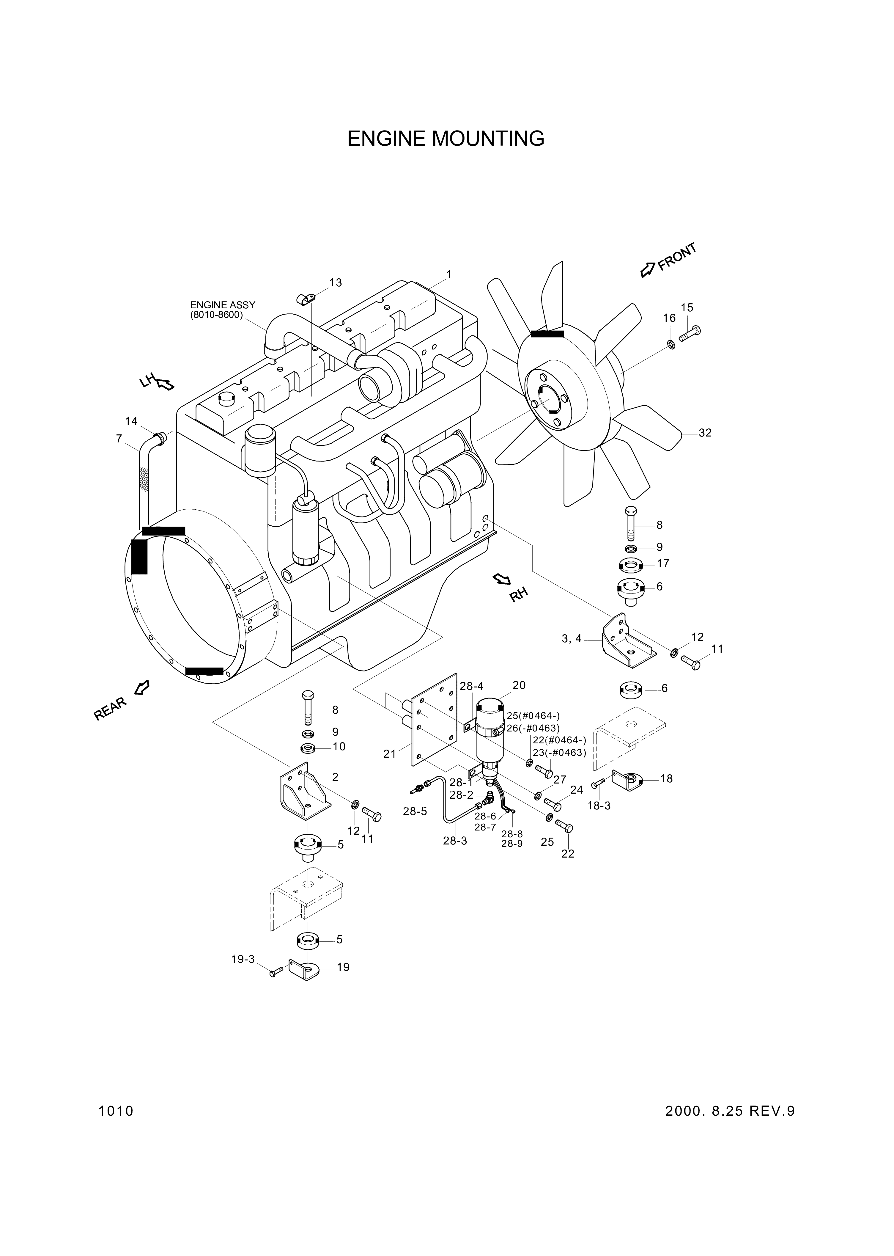 drawing for Hyundai Construction Equipment S441-220006 - WASHER-HARDEN (figure 1)