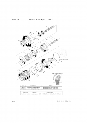 drawing for Hyundai Construction Equipment OSAP2668A0 - SEAL-OIL (figure 1)