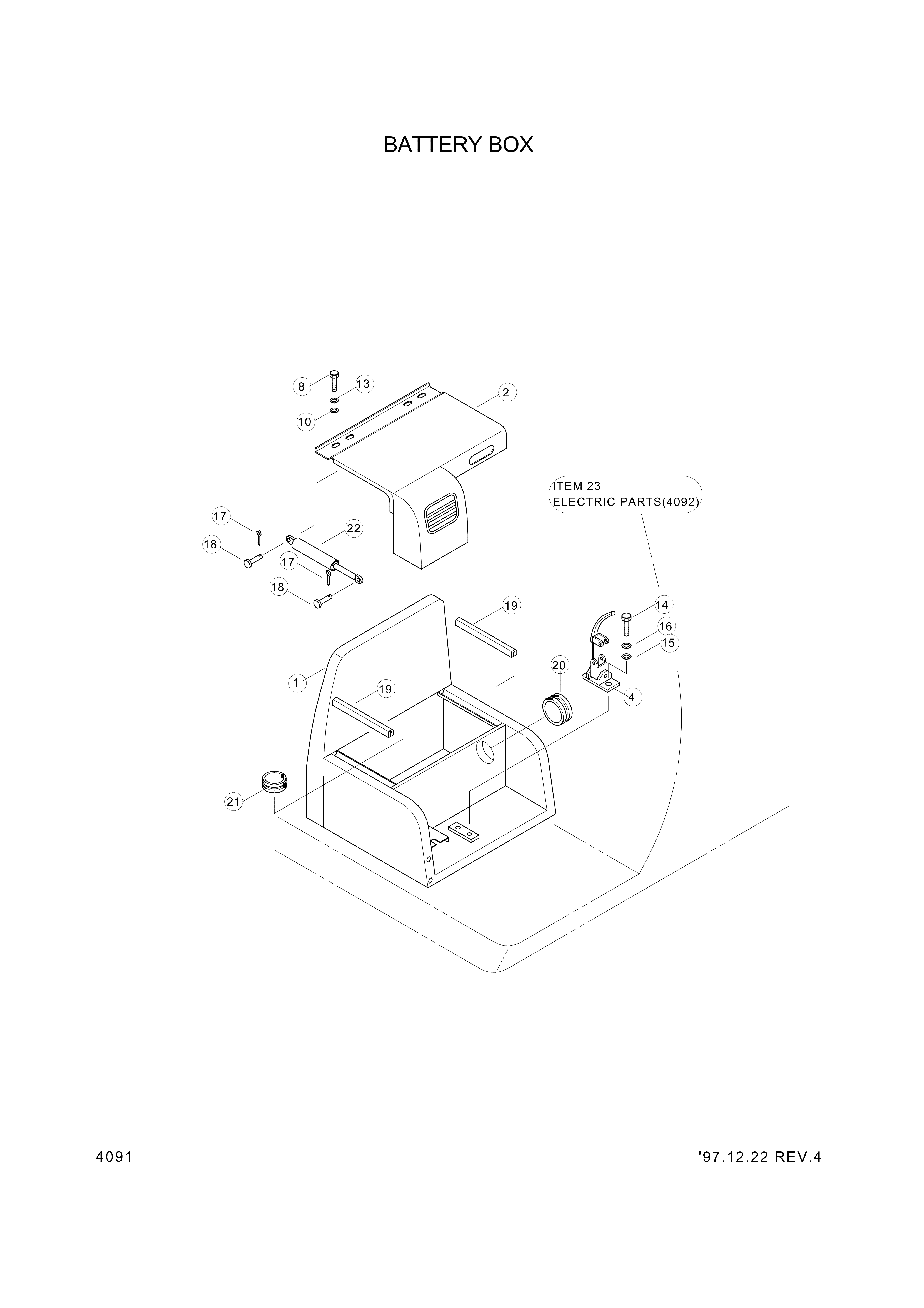 drawing for Hyundai Construction Equipment S175-080202 - BOLT-SOCKET (figure 1)