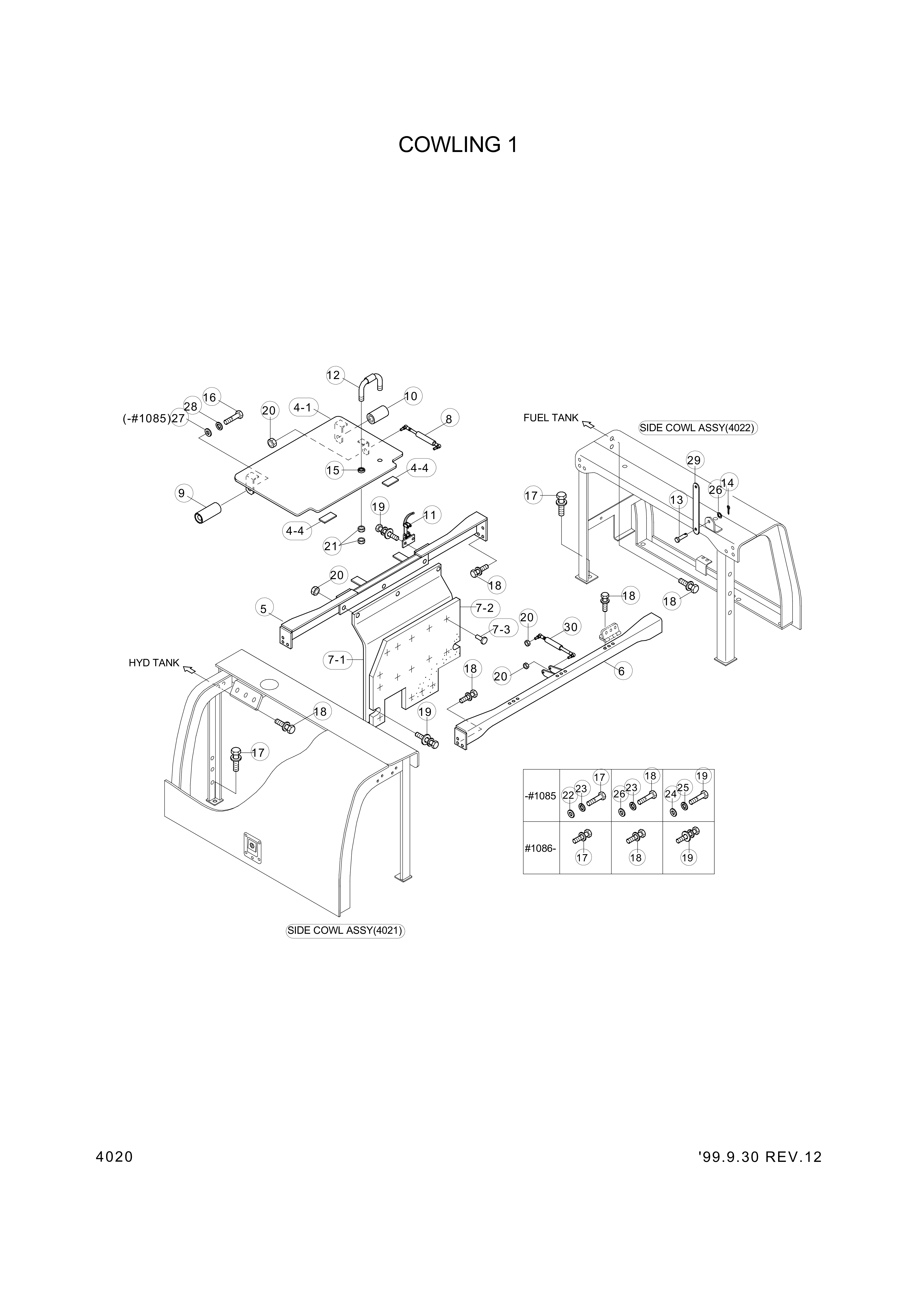 drawing for Hyundai Construction Equipment S461-200202 - PIN-SPLIT (figure 1)