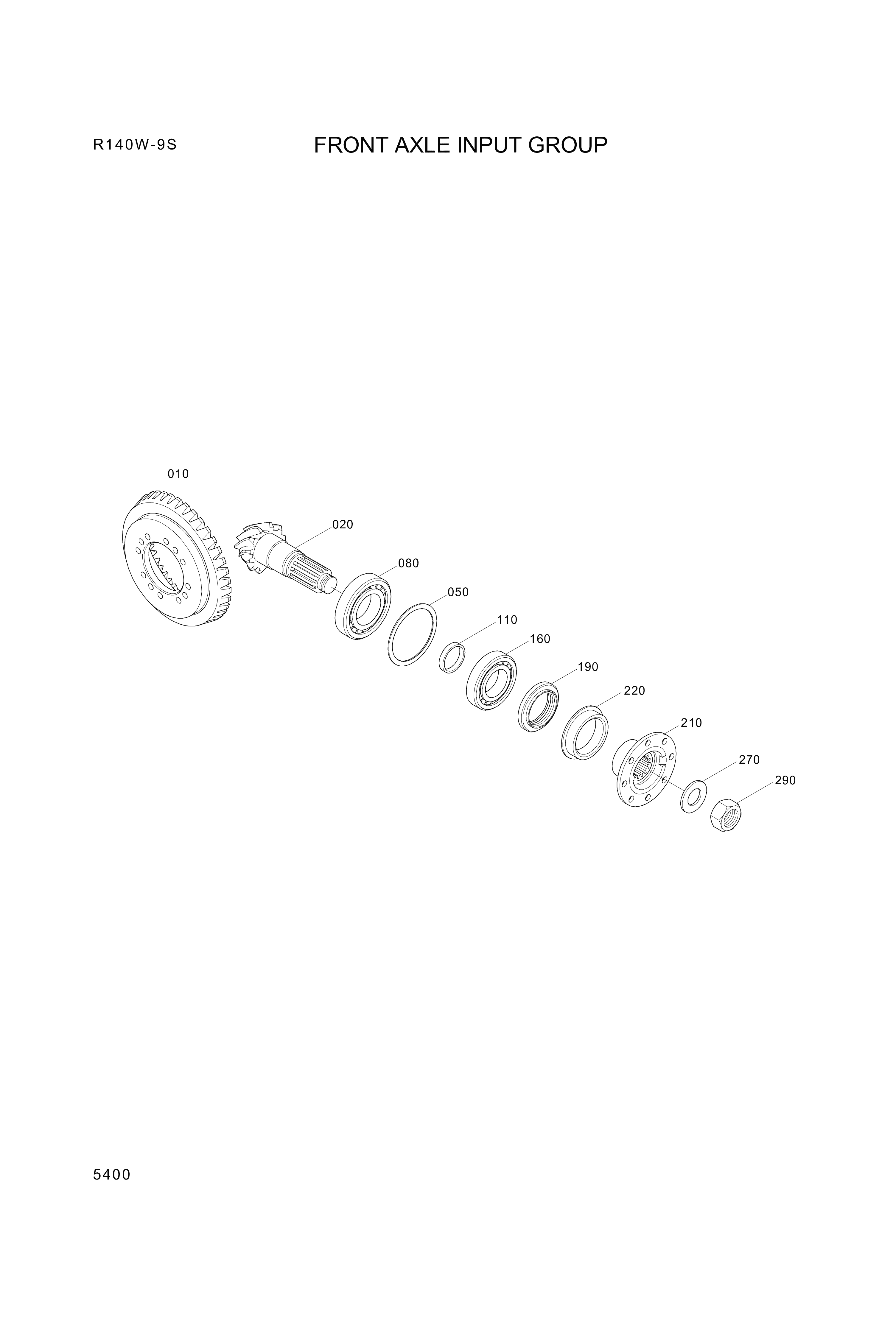 drawing for Hyundai Construction Equipment ZGAQ-03875 - BEARING-TAPERROLLER (figure 1)