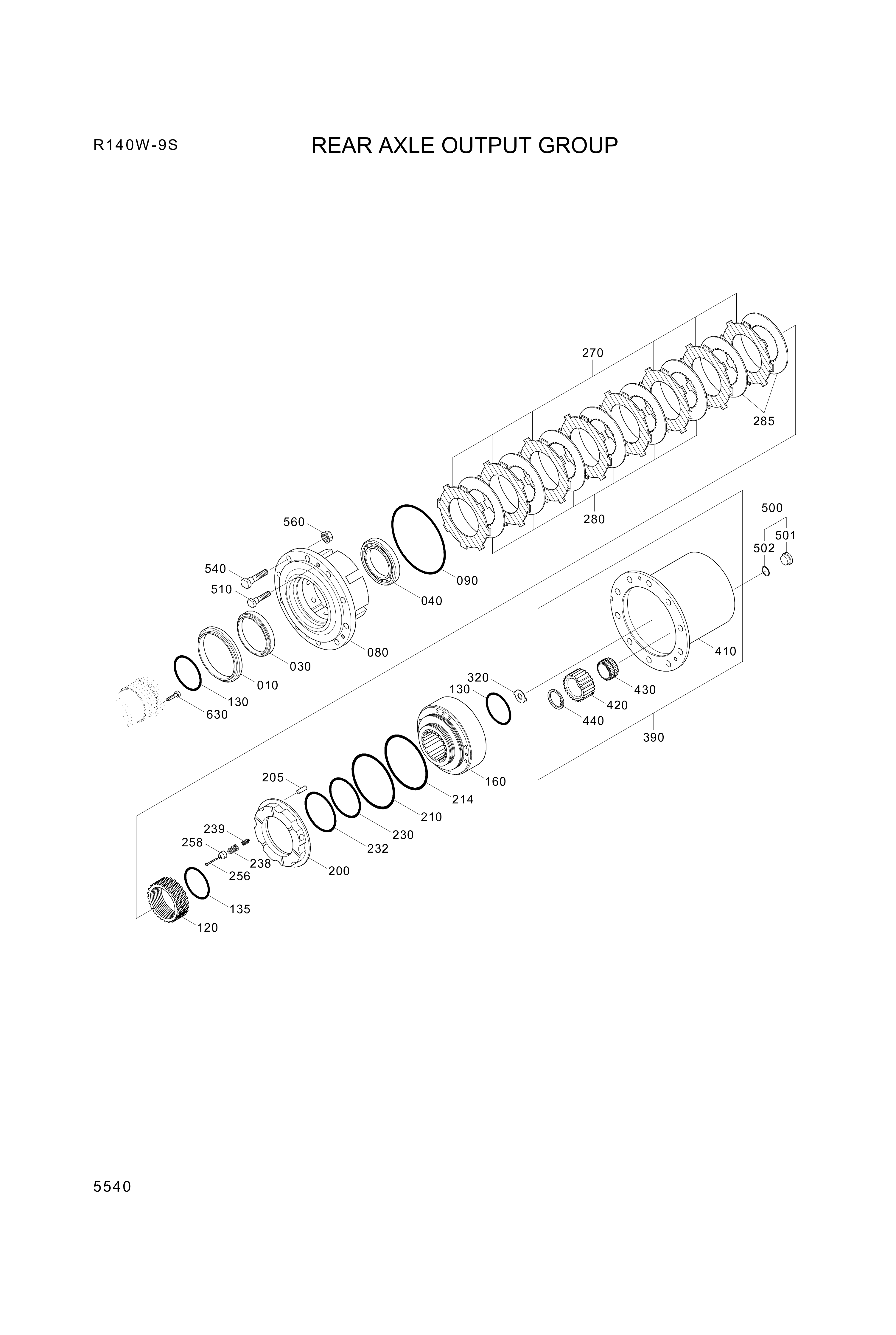 drawing for Hyundai Construction Equipment ZGAQ-02924 - RING-U (figure 2)