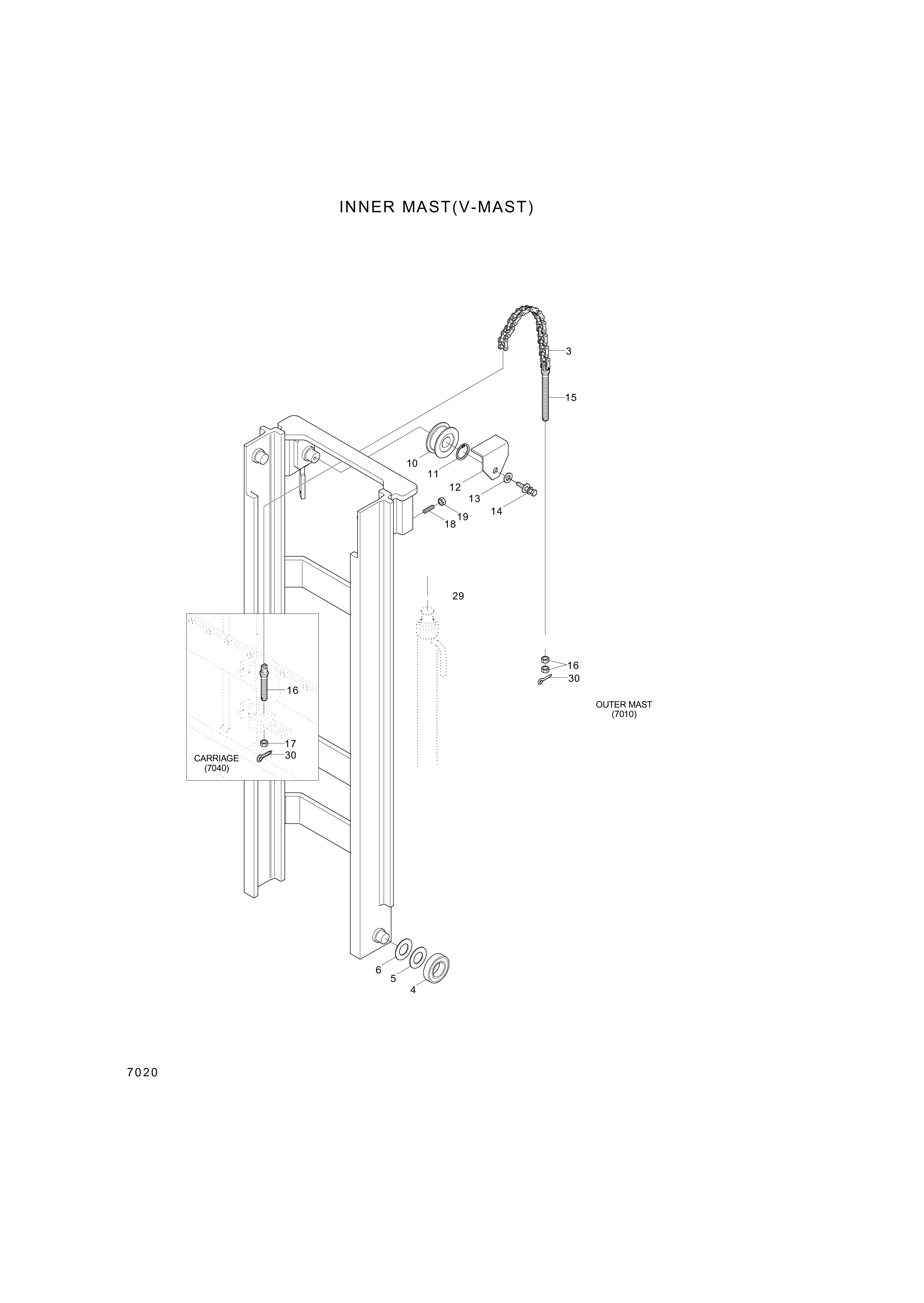 drawing for Hyundai Construction Equipment S403-10100B - WASHER-PLAIN (figure 5)