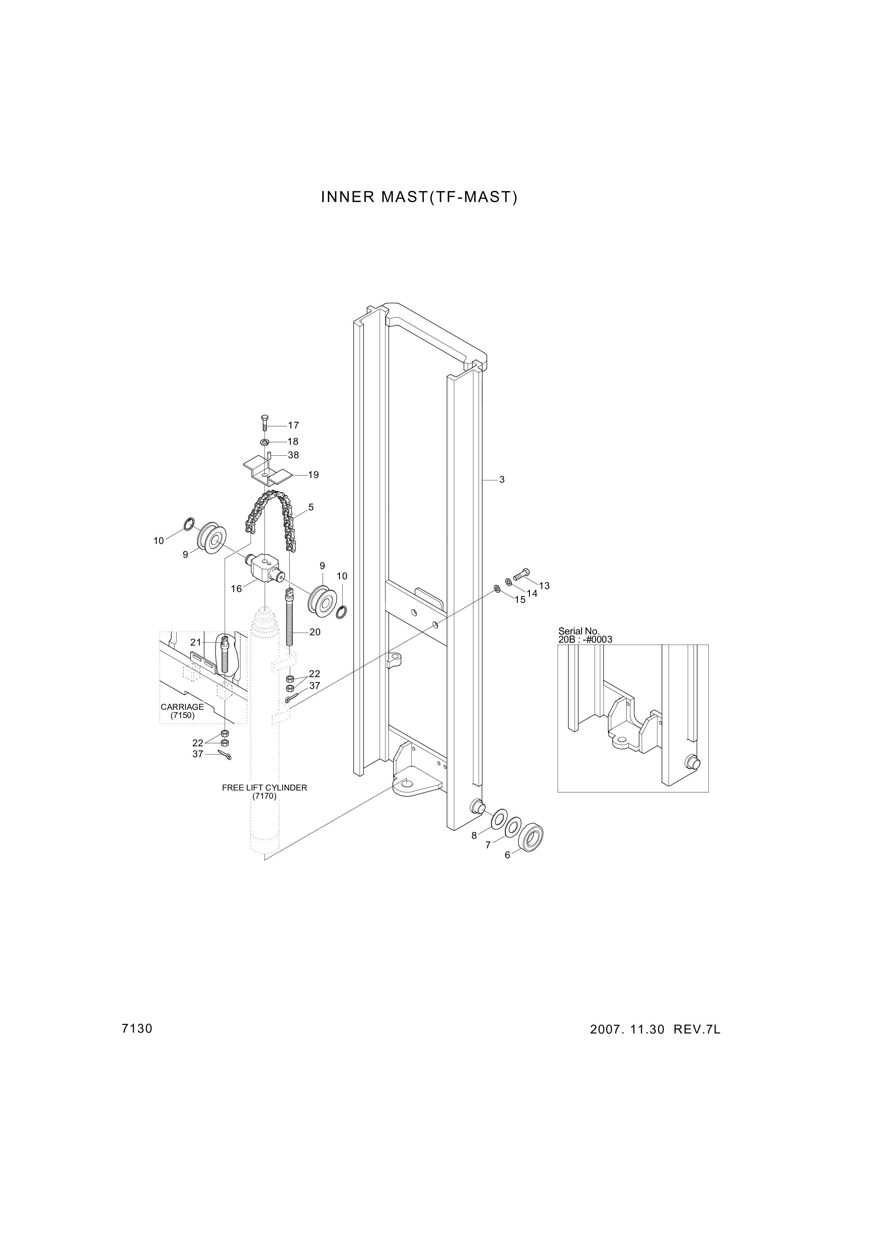 drawing for Hyundai Construction Equipment S403-141006 - WASHER-PLAIN (figure 1)