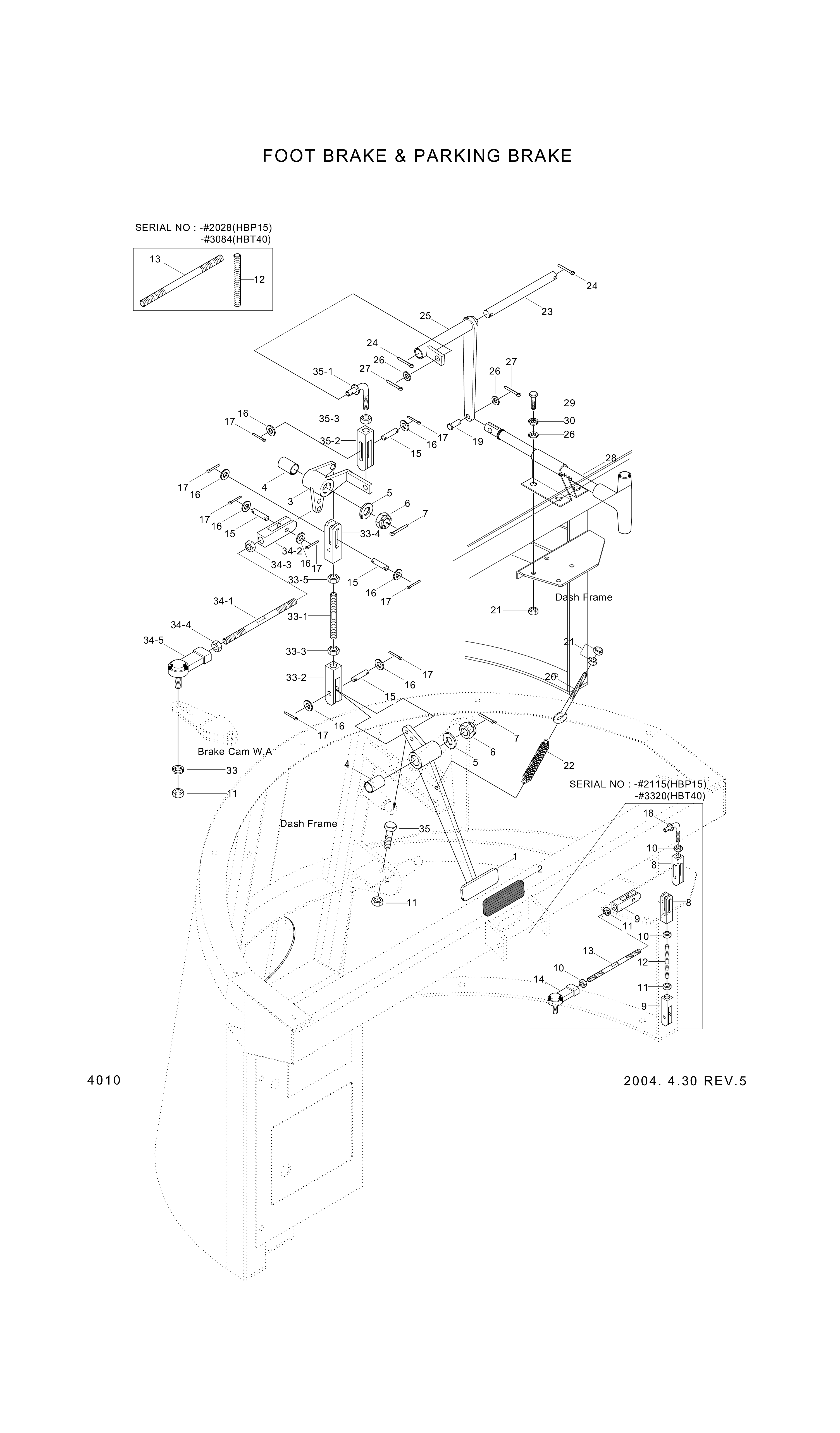 drawing for Hyundai Construction Equipment 1270005100 - RODEND (figure 1)