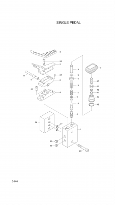 drawing for Hyundai Construction Equipment S631-020004 - O-RING (figure 5)