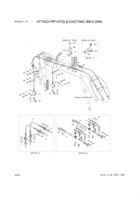 drawing for Hyundai Construction Equipment S173-200106 - FLANGE-SPLIT (figure 4)