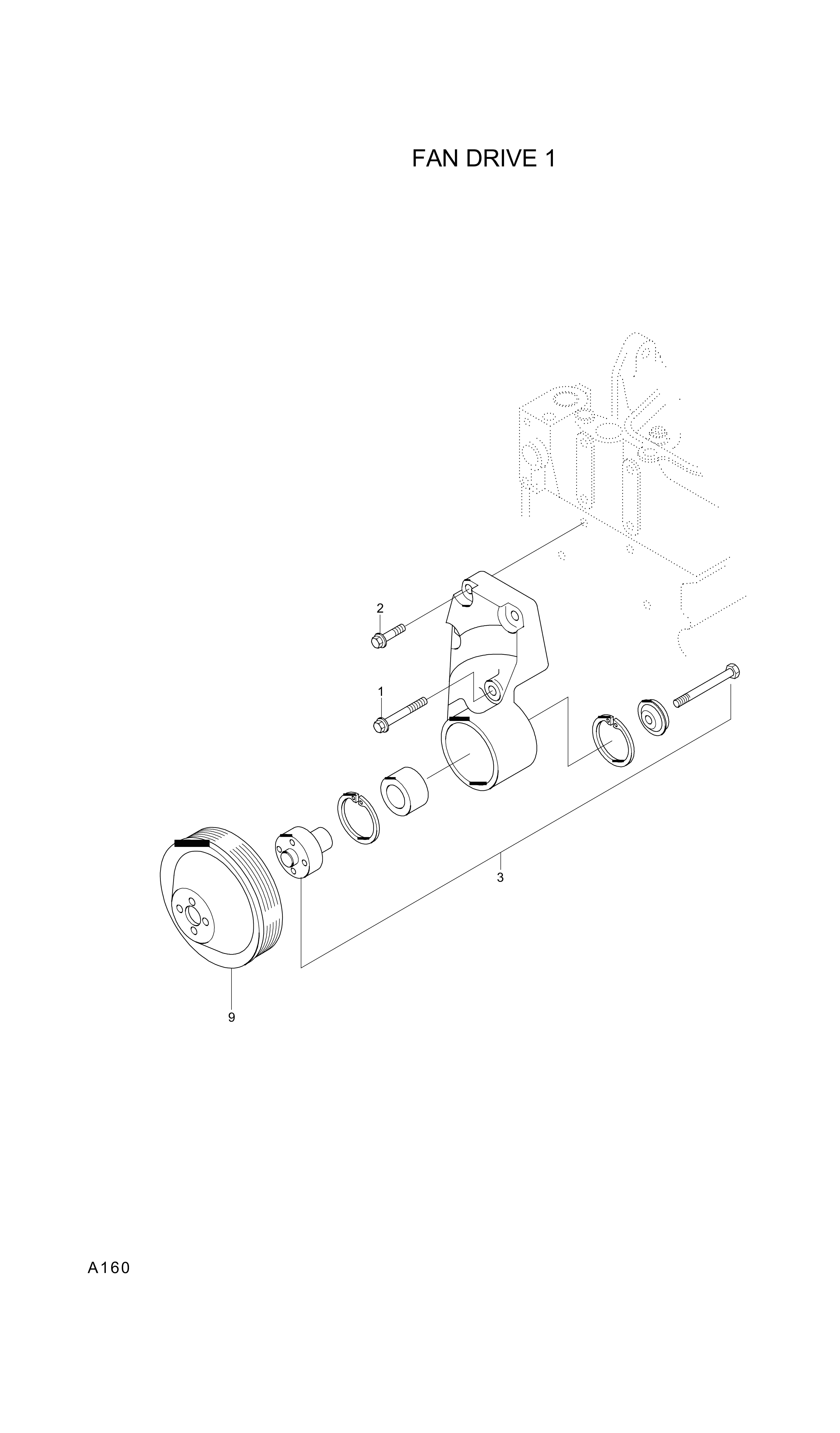 drawing for Hyundai Construction Equipment YUBP-06578 - SCREW (figure 1)