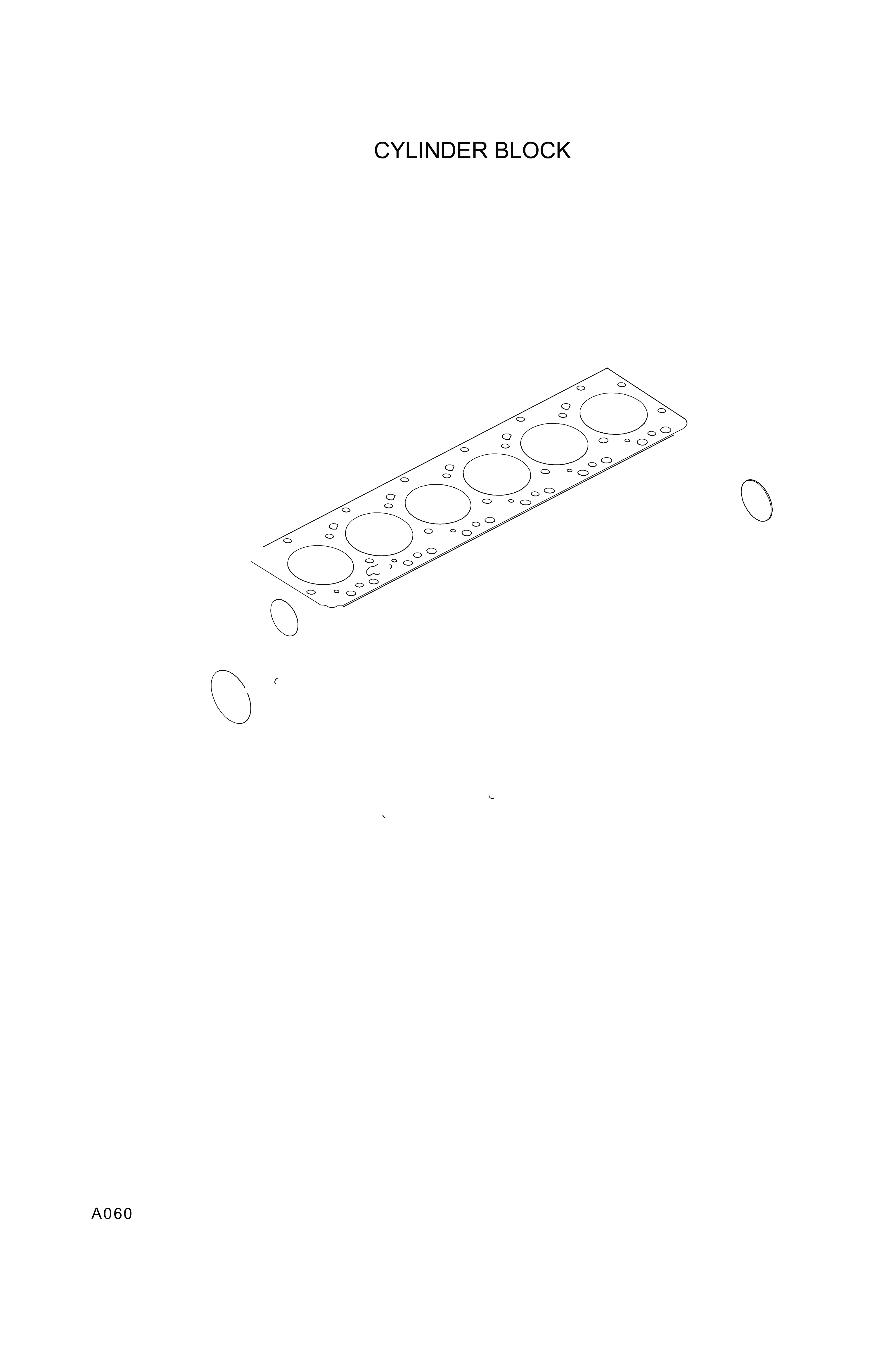 Technical drawing of Hyundai Construction Equipment YUBP-06401 PLUG-EXPANSION with dimensions and layout (figure 3)