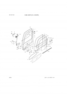 drawing for Hyundai Construction Equipment S403-06000B - WASHER-PLAIN (figure 1)