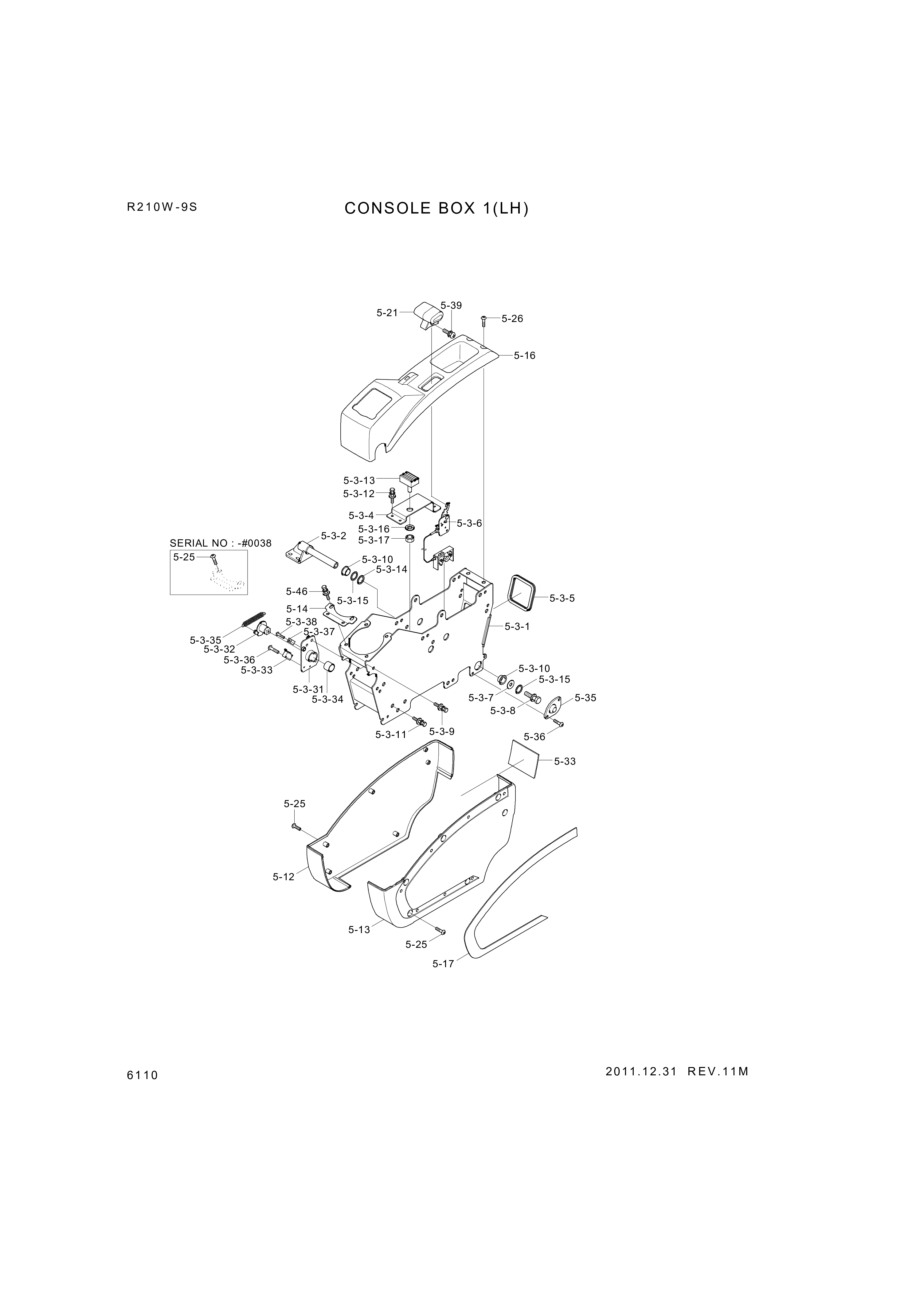 drawing for Hyundai Construction Equipment S161-030152 - BOLT-CROSS RD (figure 2)