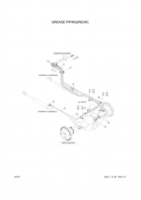 drawing for Hyundai Construction Equipment 34L3-01381 - CLAMP (figure 1)