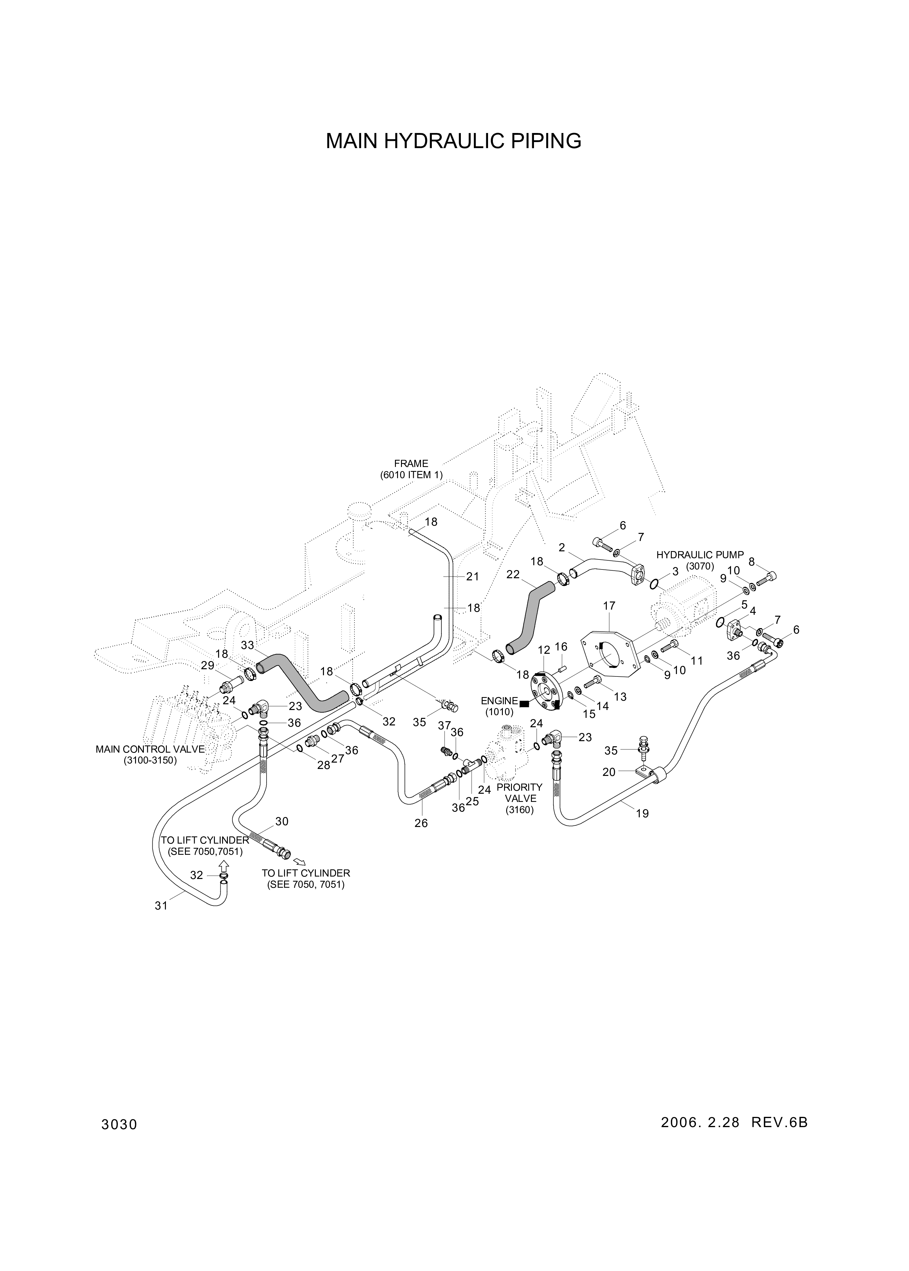 drawing for Hyundai Construction Equipment P933-085016 - HOSE ASSY-ORFS&THD (figure 3)