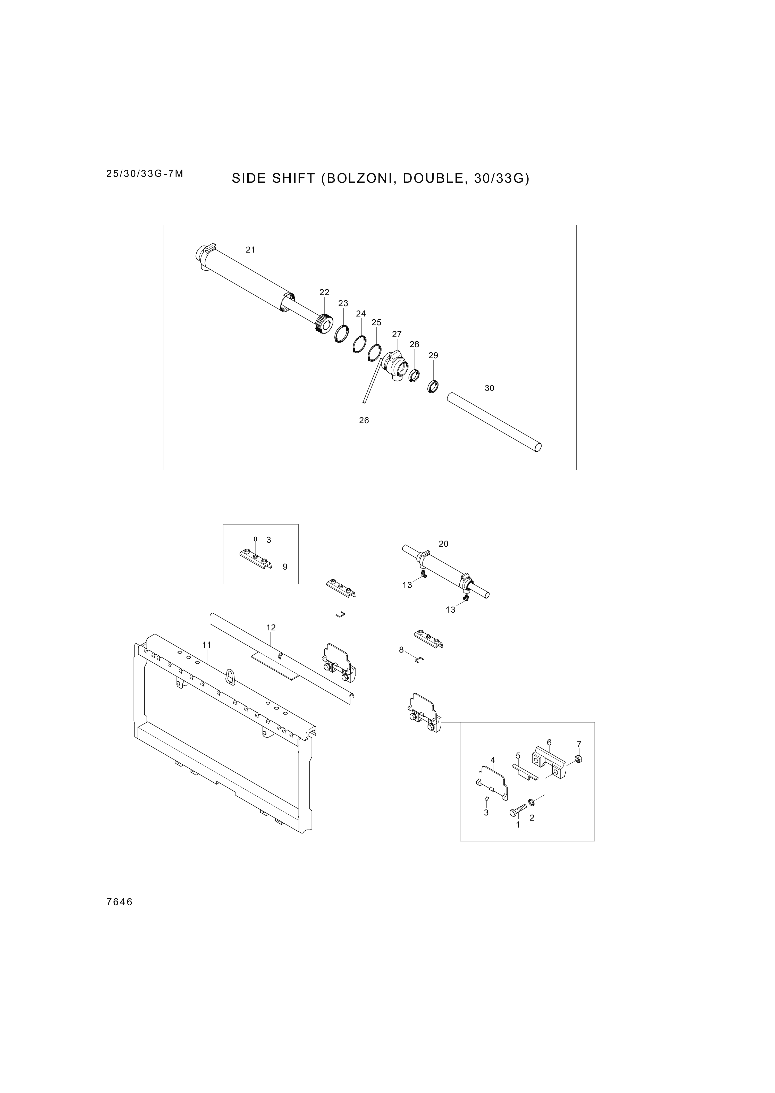 drawing for Hyundai Construction Equipment 101030004C - PISTON-CYL (figure 1)